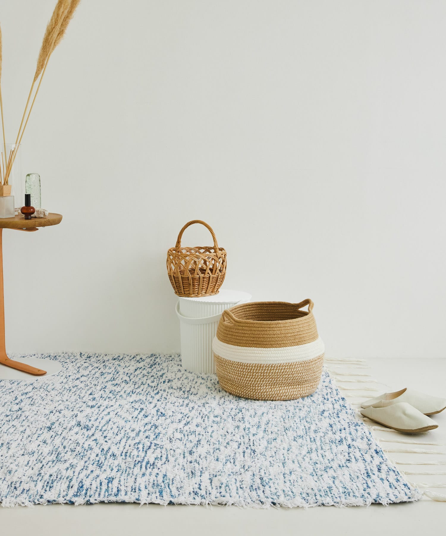 『別注』JARAPA×DOORS LIVING PRODUCTS　ミックスラグ 140×200