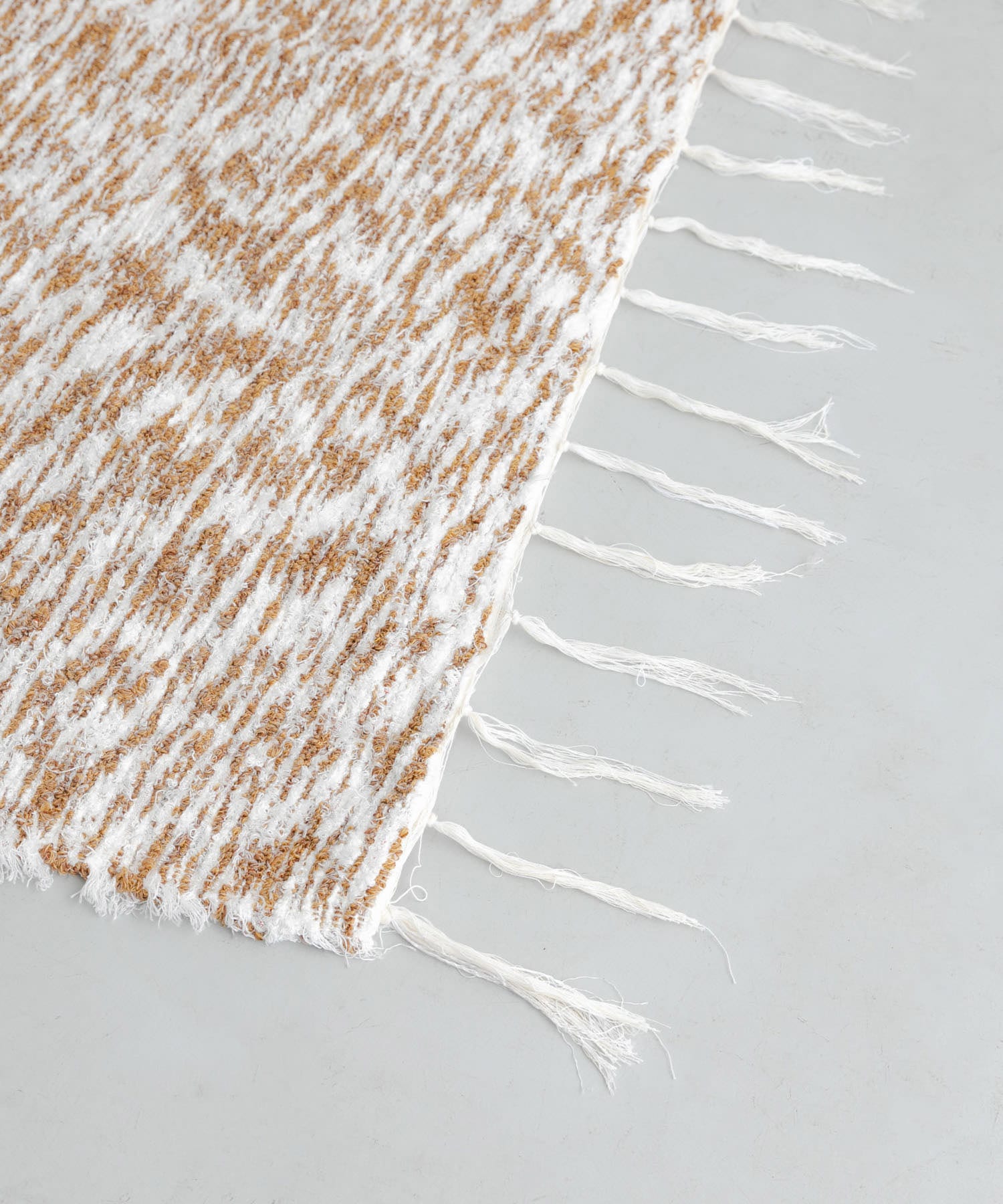 『別注』JARAPA×DOORS LIVING PRODUCTS　ミックスラグ 170×240 BRN×WHT L