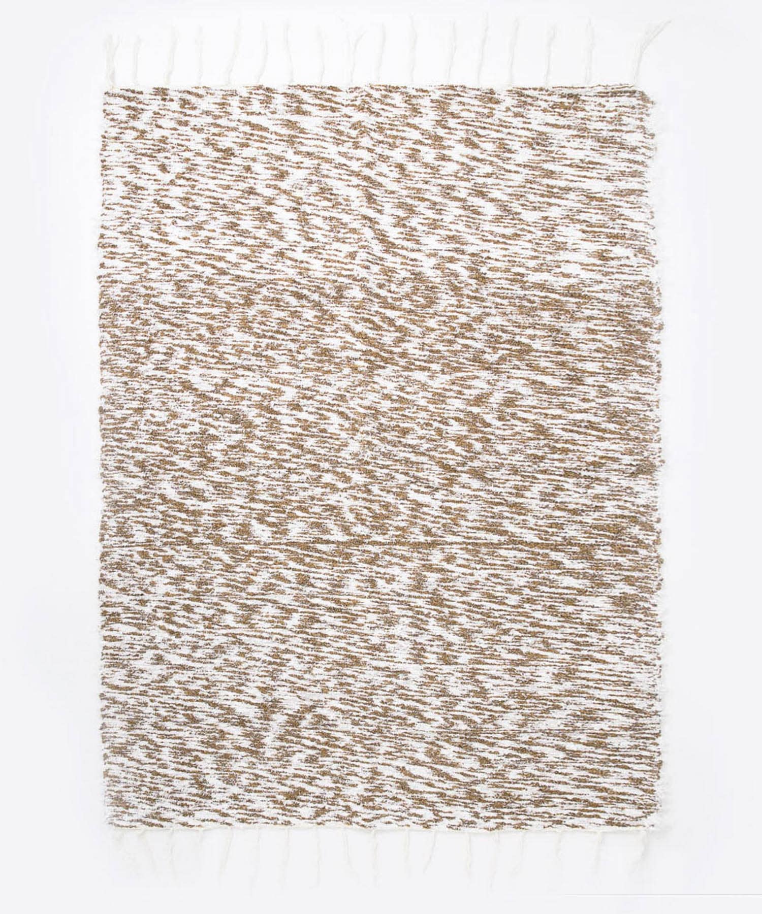 『別注』JARAPA×DOORS LIVING PRODUCTS　ミックスラグ 170×240 BRN×WHT L