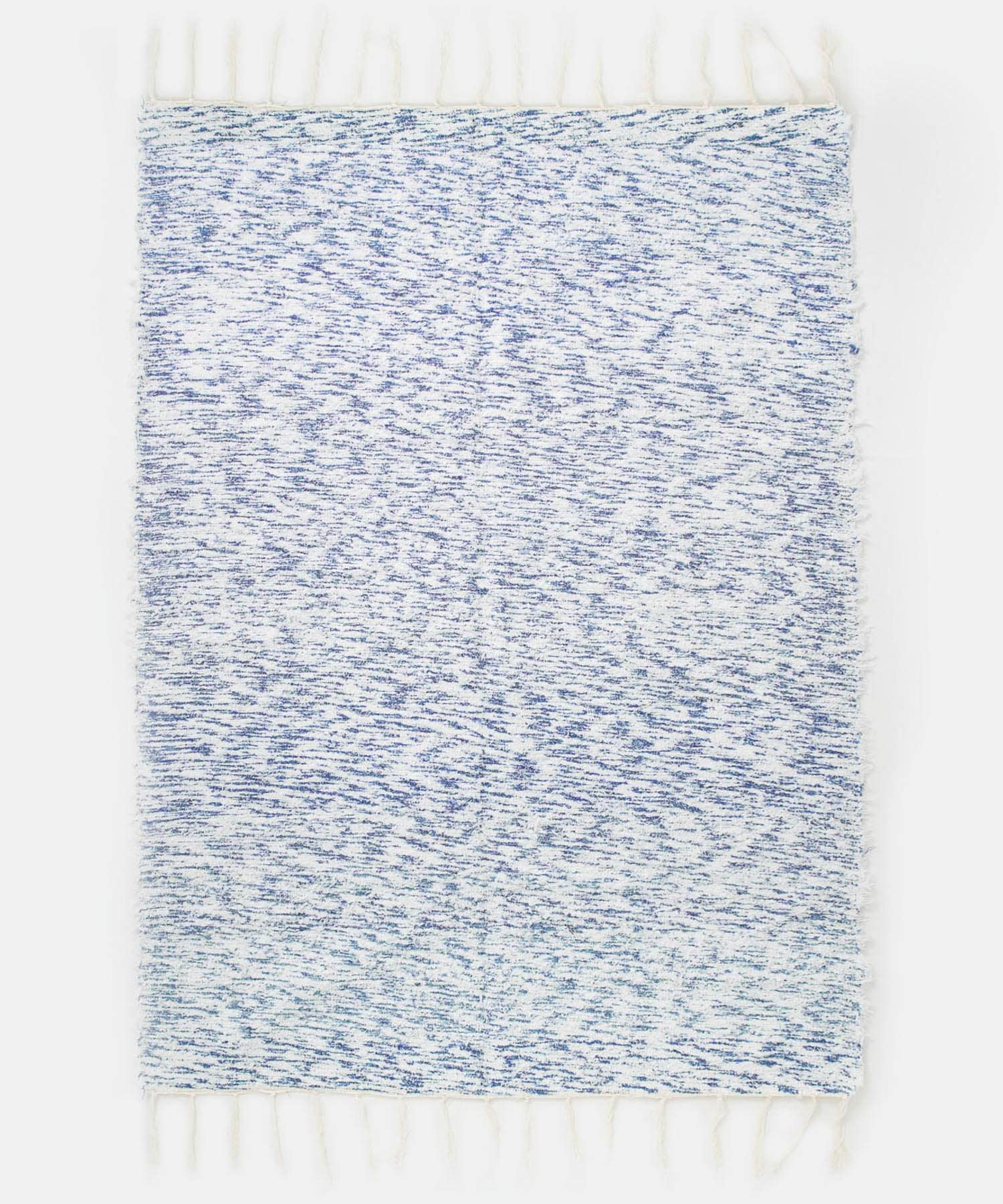 『別注』JARAPA×DOORS LIVING PRODUCTS　ミックスラグ 170×240 BLU×WHT L