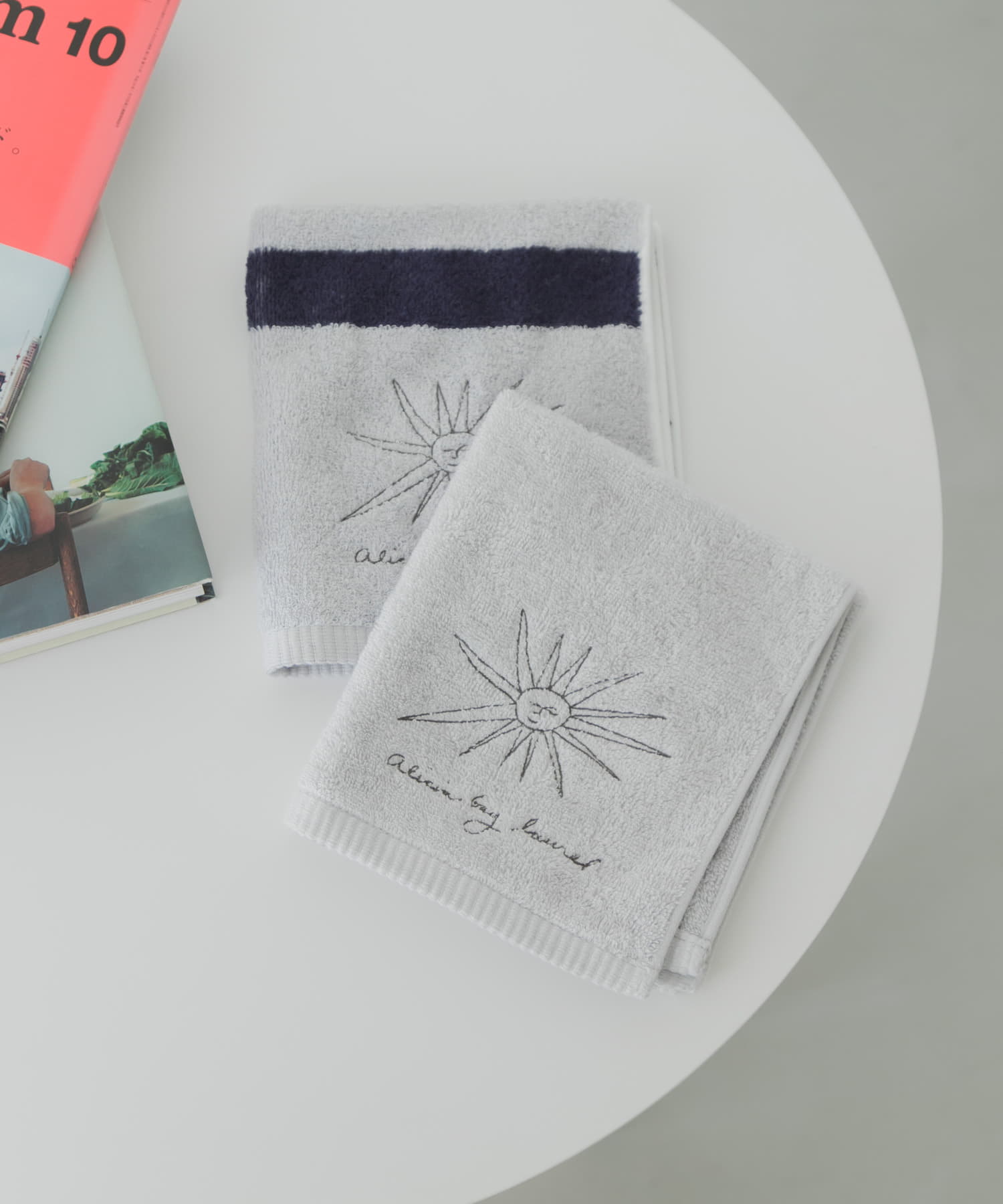 DOORS LIVING PRODUCTS　Hand Towel gray gray -