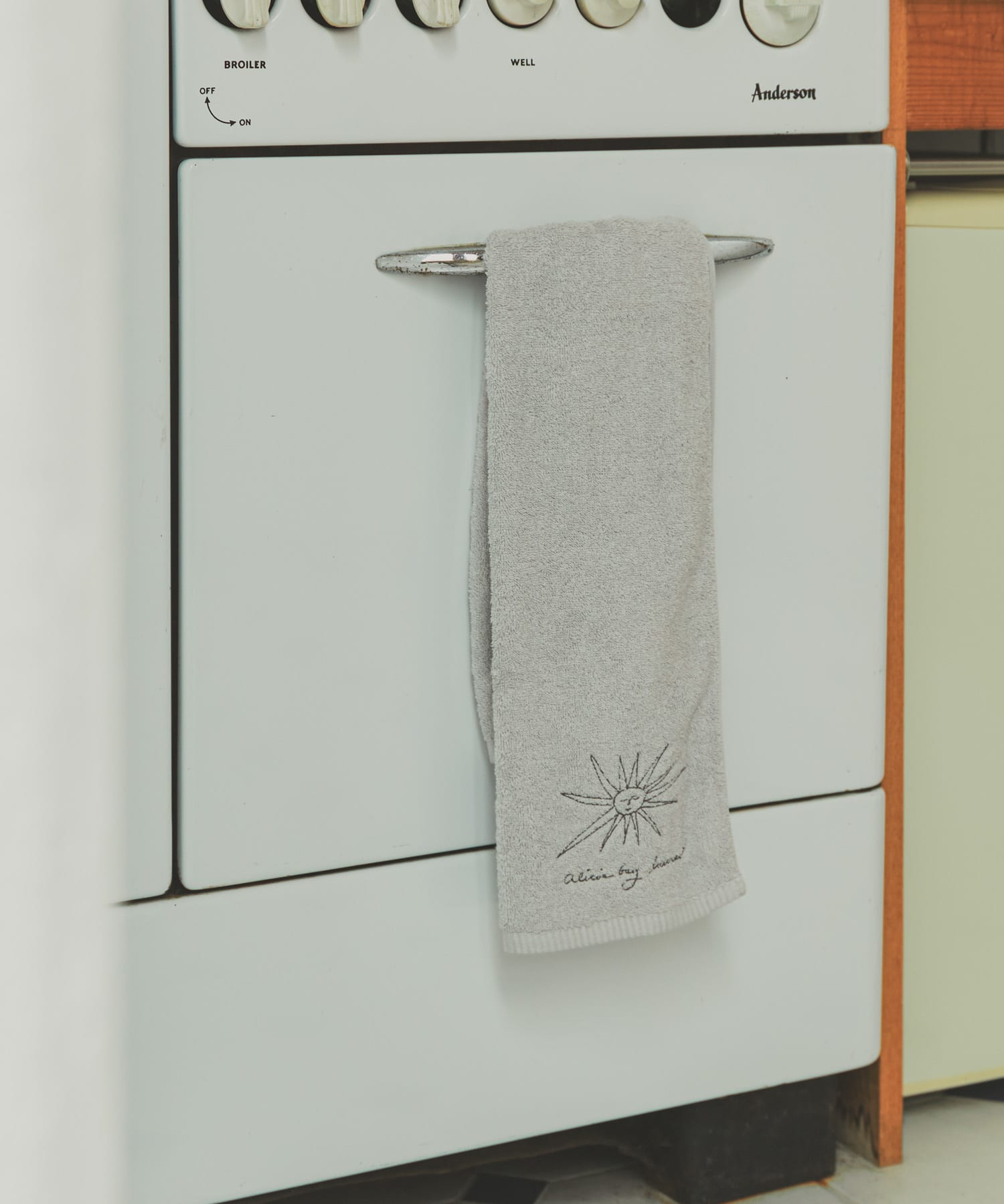 DOORS LIVING PRODUCTS Face Towel gray