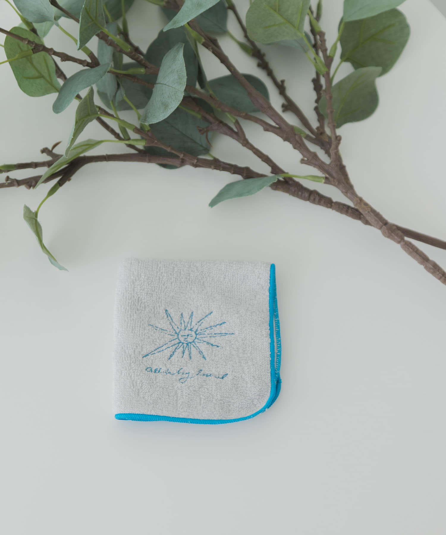 DOORS LIVING PRODUCTS　Mini Towel gray ブルーメロー -