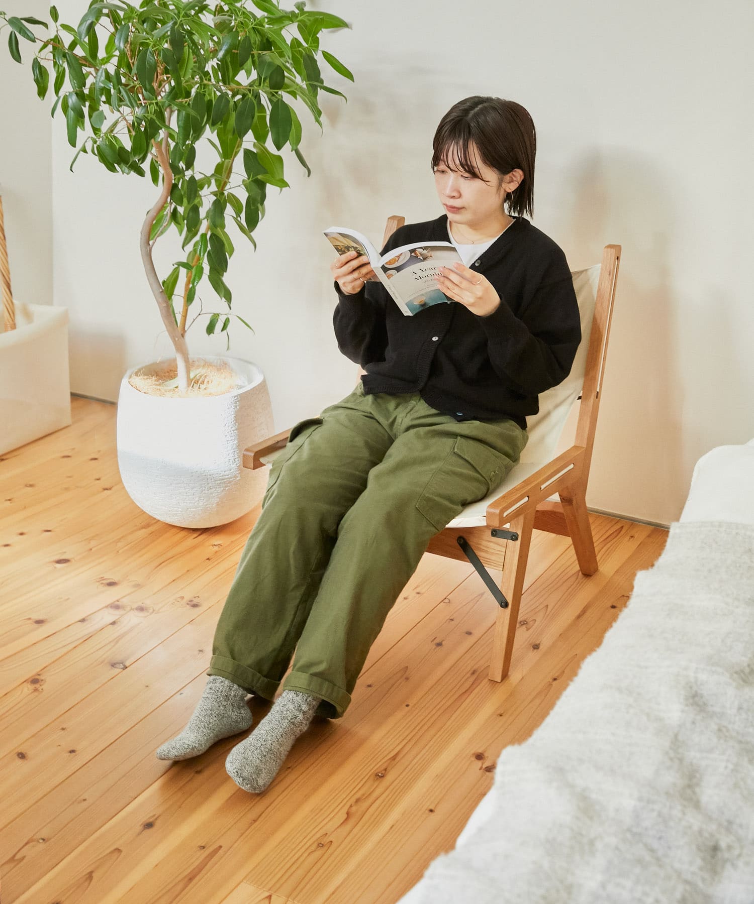 BOTHY　Lounge Chair Natural one