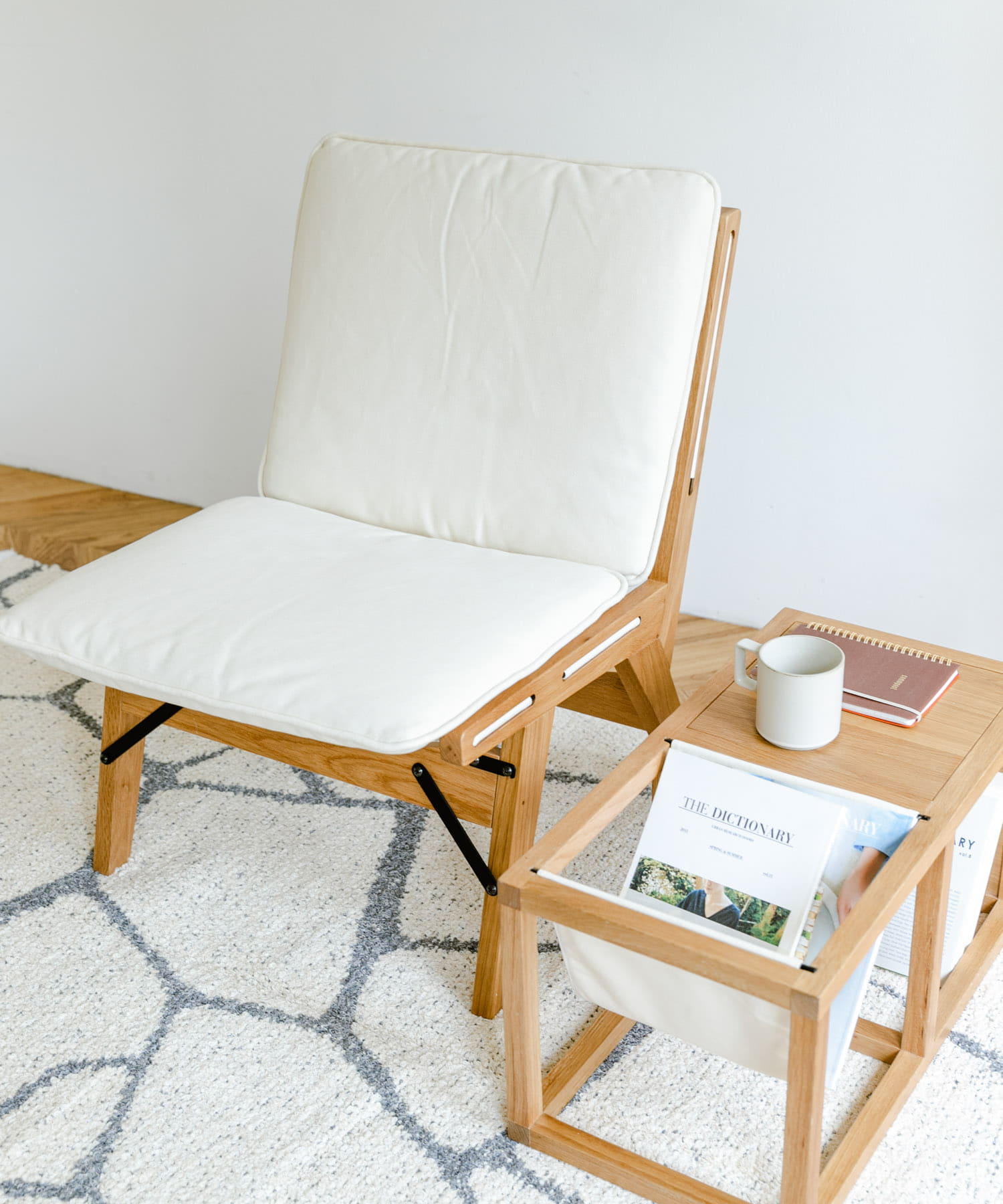 BOTHY　Lounge Chair Cushion Natural one