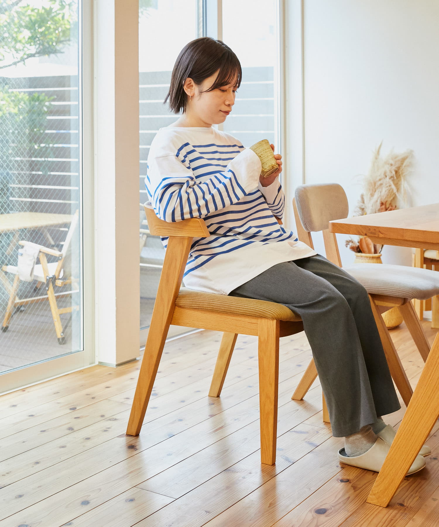 BOTHY　Ridge Back Chair CD CD KHAKI one