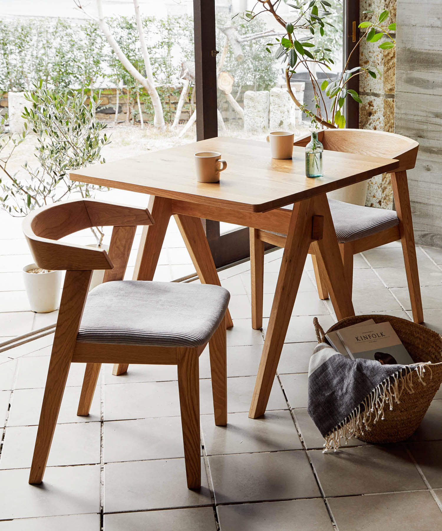 BOTHY　Ridge Back Chair CD CD GRAY one