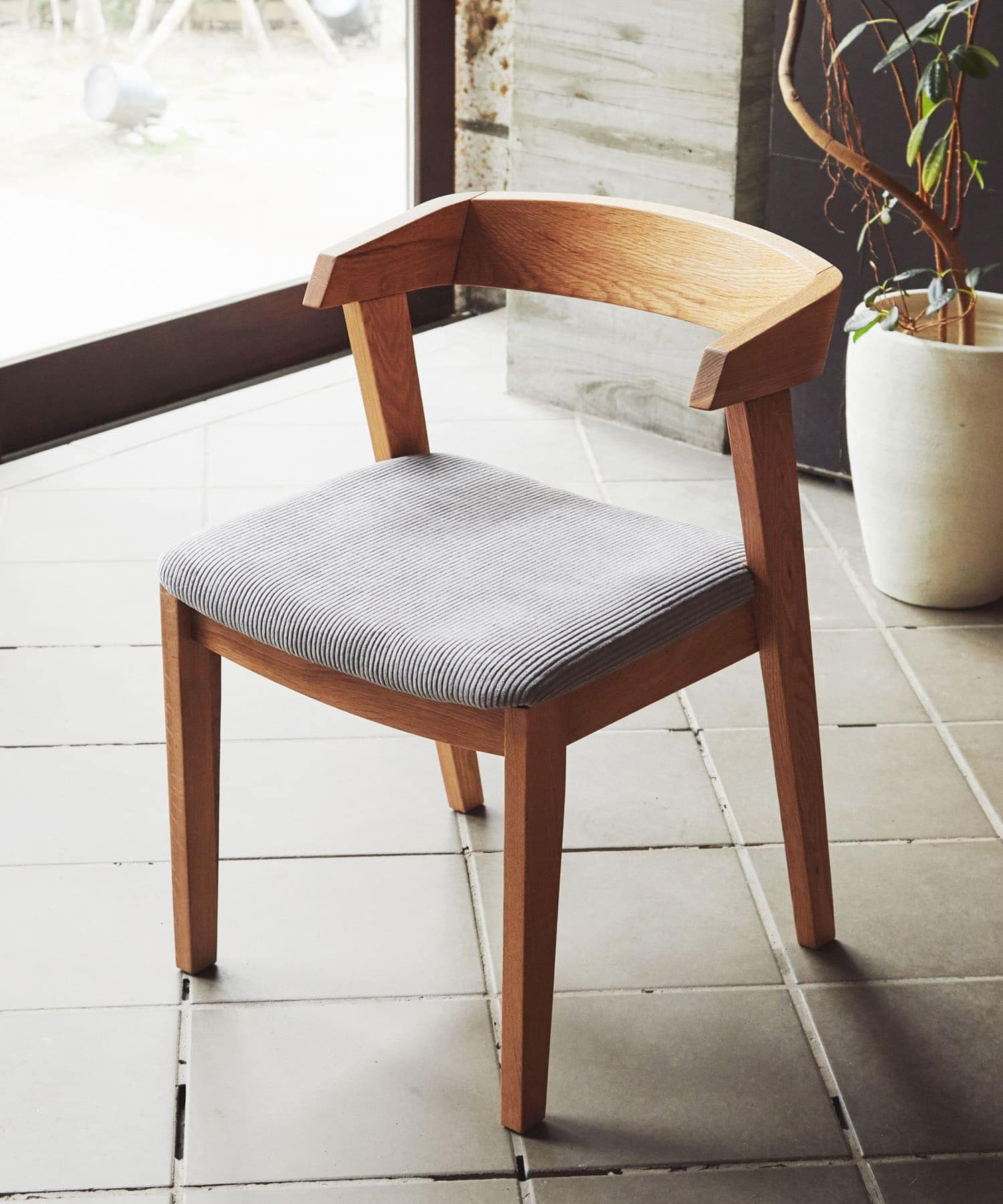 BOTHY　Ridge Back Chair CD CD GRAY one