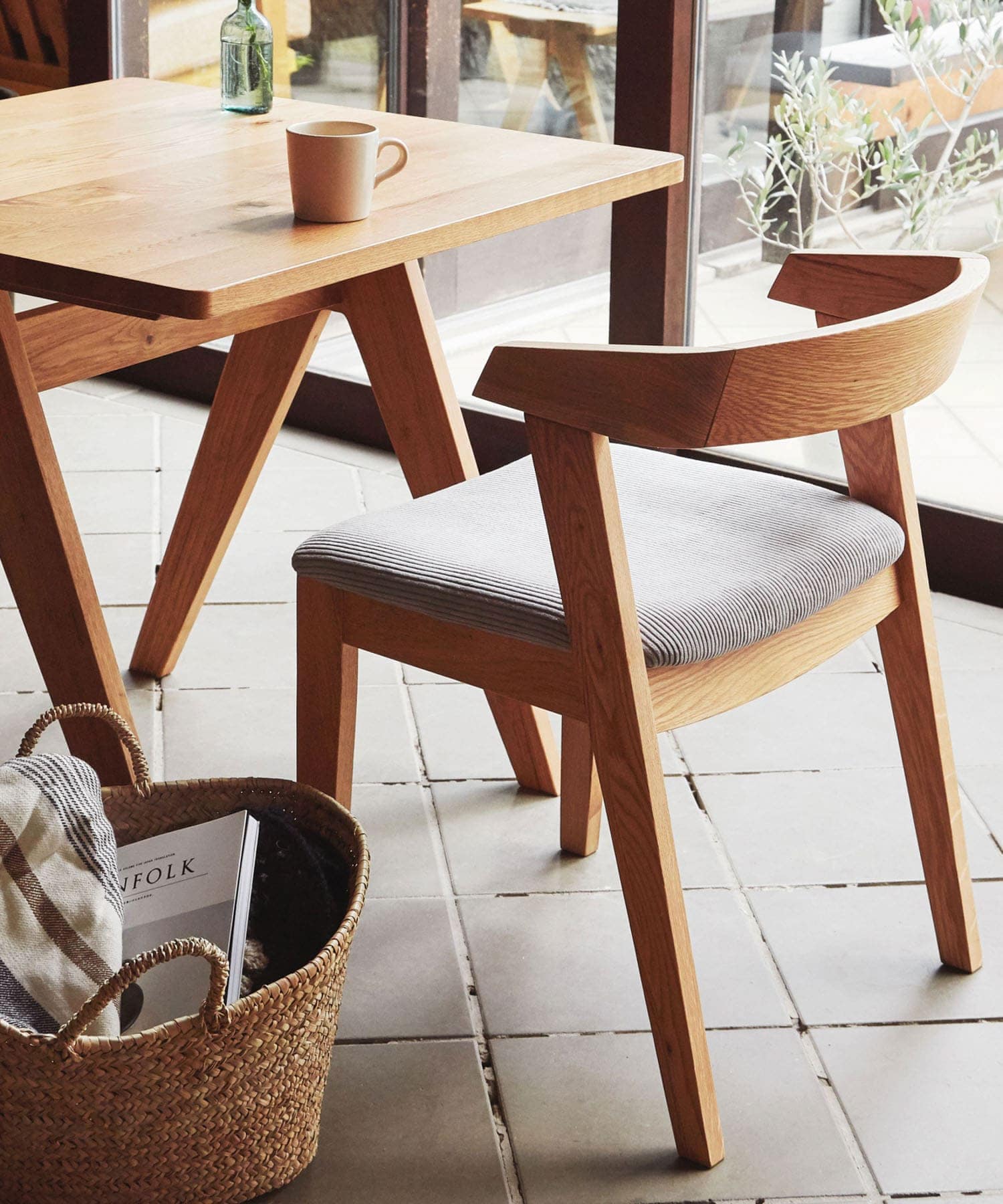 BOTHY　Ridge Back Chair CD CD GRAY one