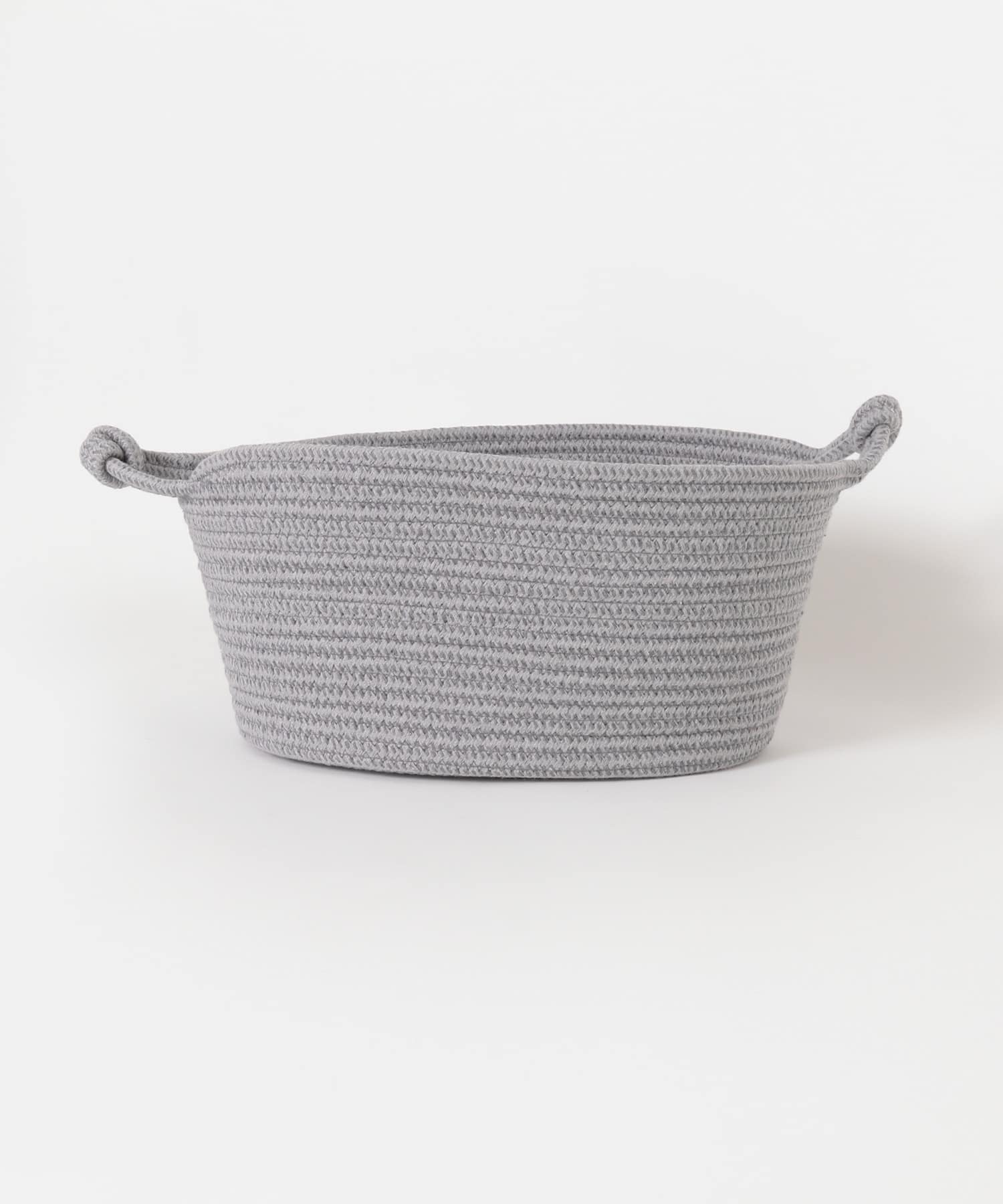 DOORS LIVING PRODUCTS　コットンロープバスケット M GRY×CHA M