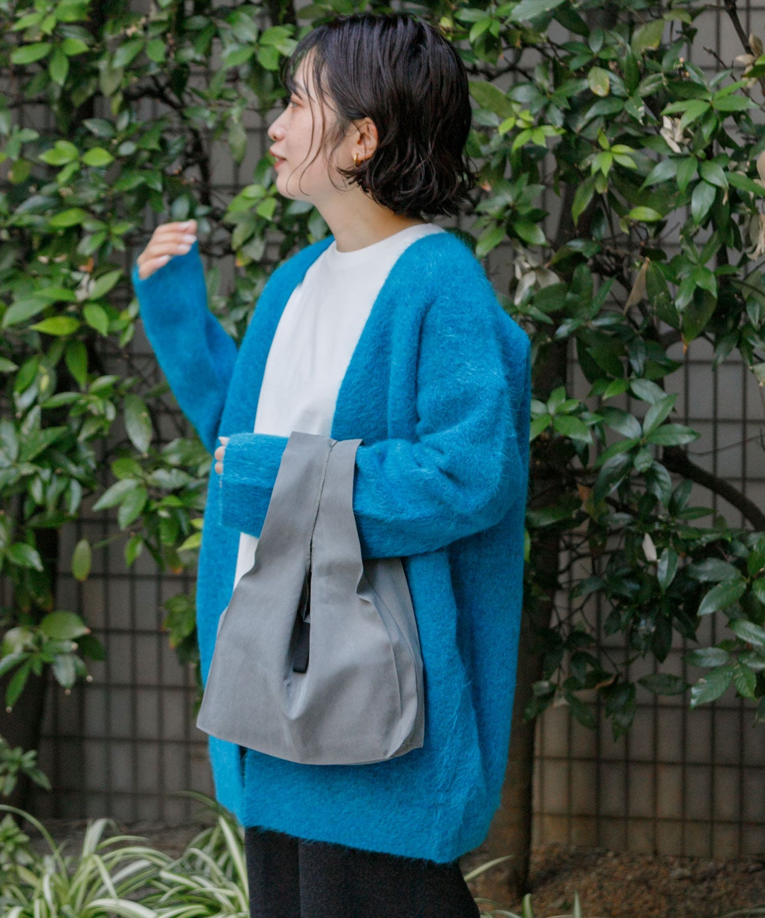 DOORS LIVING PRODUCTS　コンビニバッグ チャコールグレー -