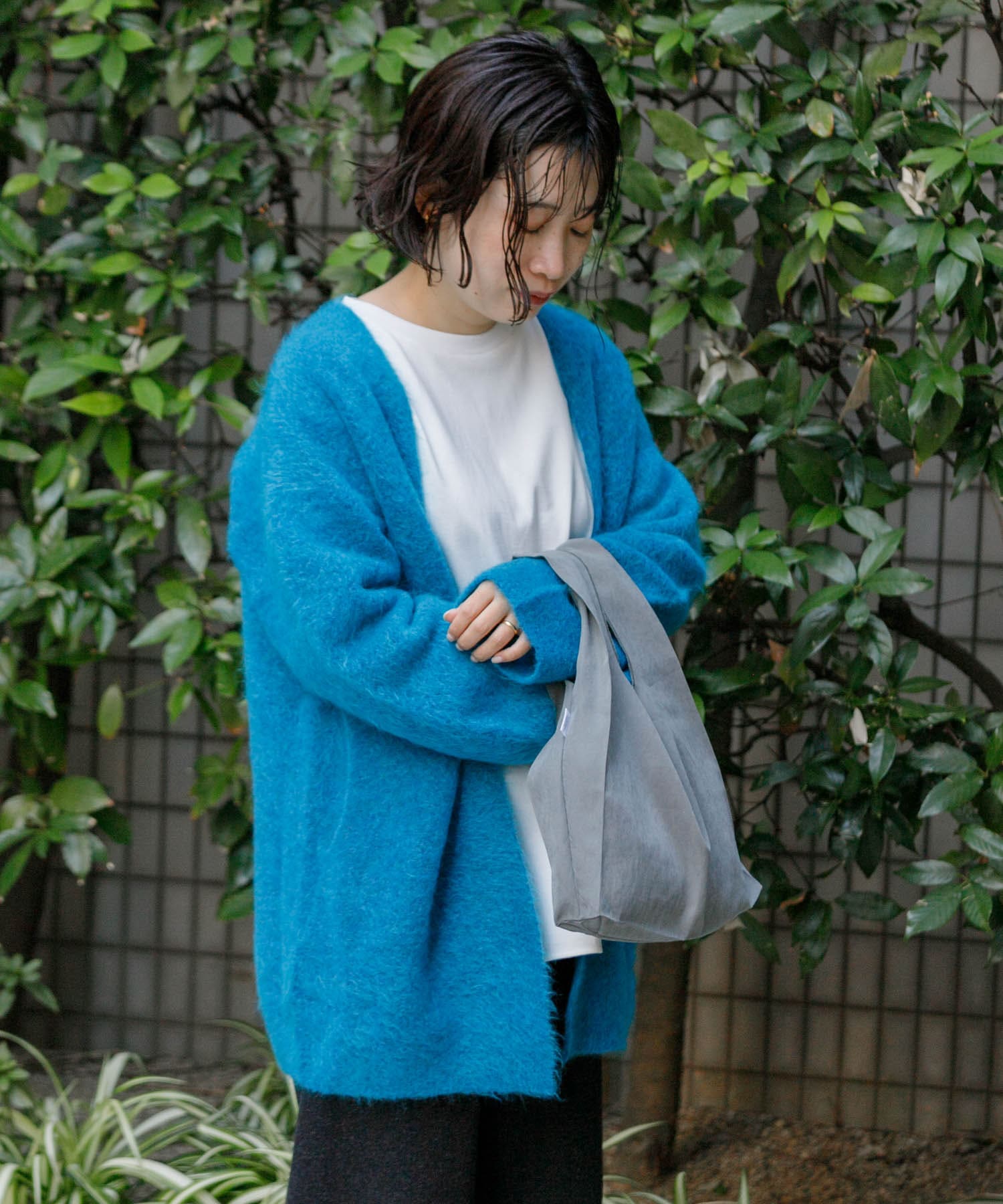 DOORS LIVING PRODUCTS　コンビニバッグ チャコールグレー -