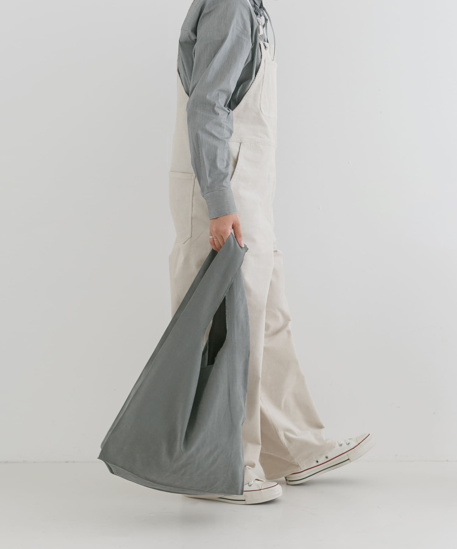 DOORS LIVING PRODUCTS　ショッパーバッグ チャコールグレー -