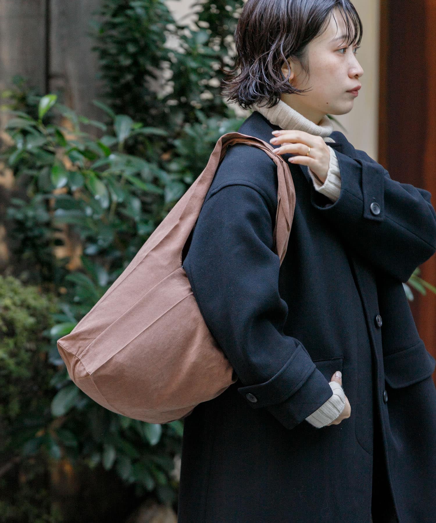 DOORS LIVING PRODUCTS　ショッパーバッグ ブラウン -
