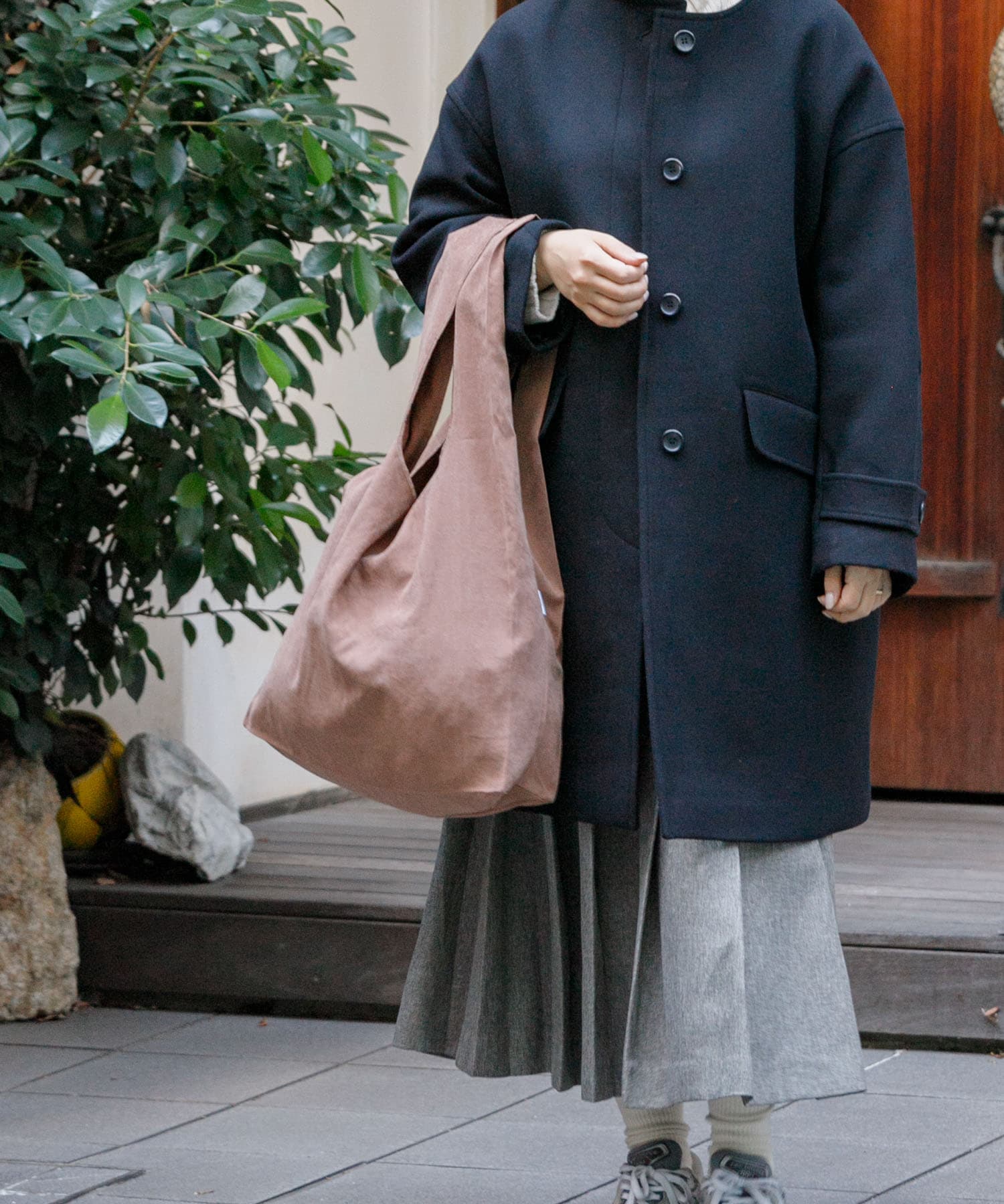 DOORS LIVING PRODUCTS　ショッパーバッグ ブラウン -