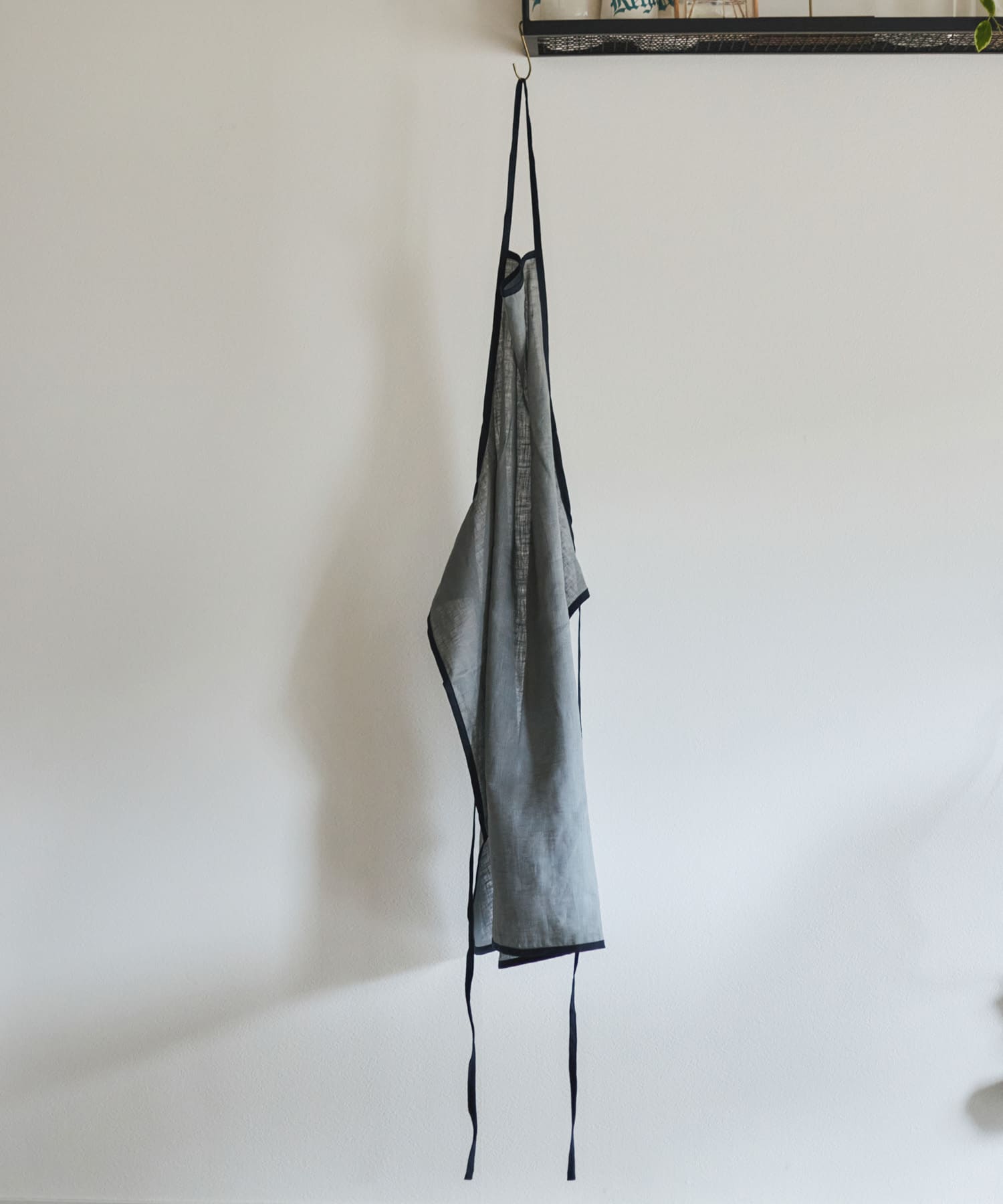 『別注』fog linen work×DOORS　リネンパイピングエプロン リケン -