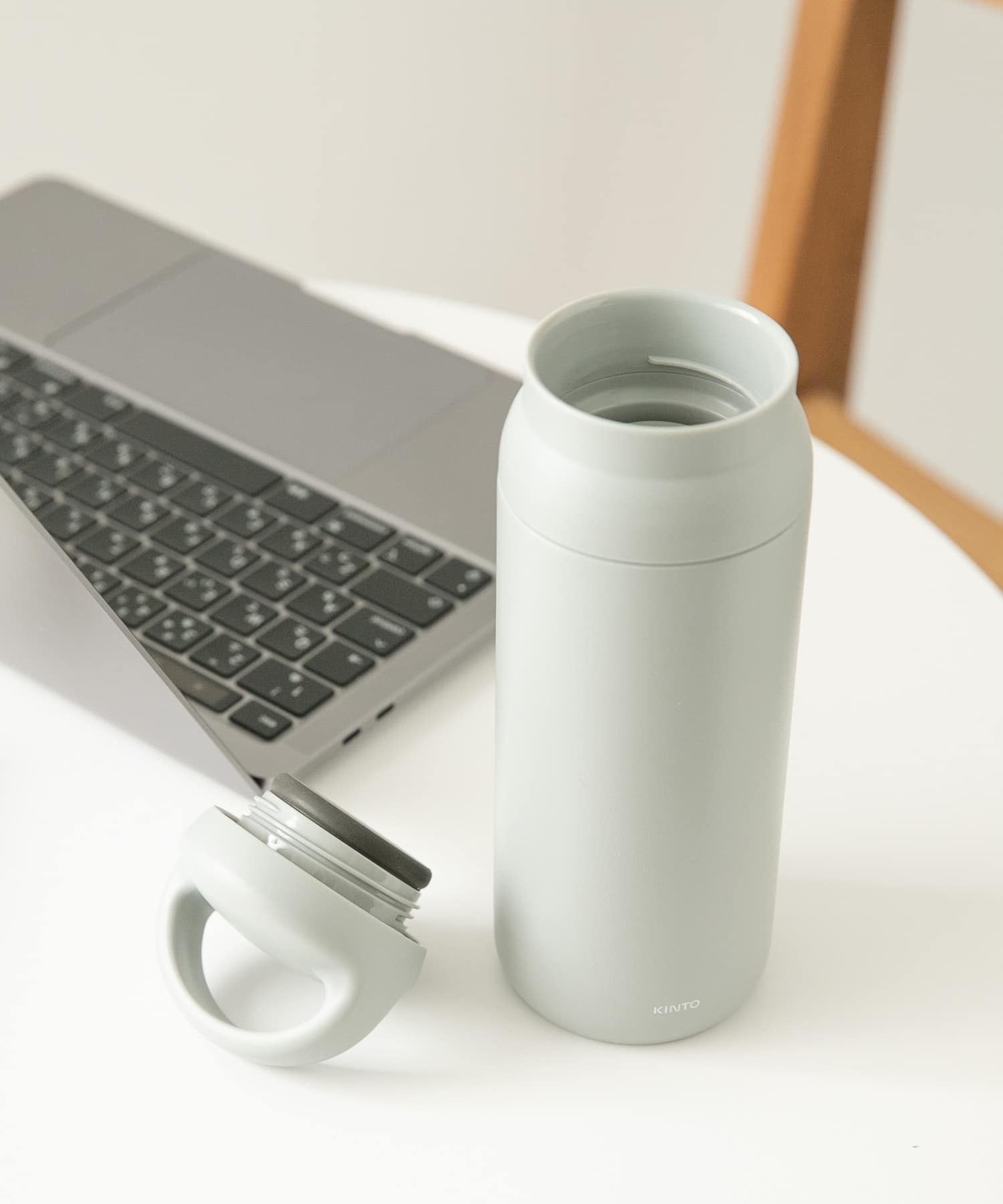 『別注』KINTO×DOORS LIVING PRODUCTS　デイオフタンブラー 500ml fog gray -