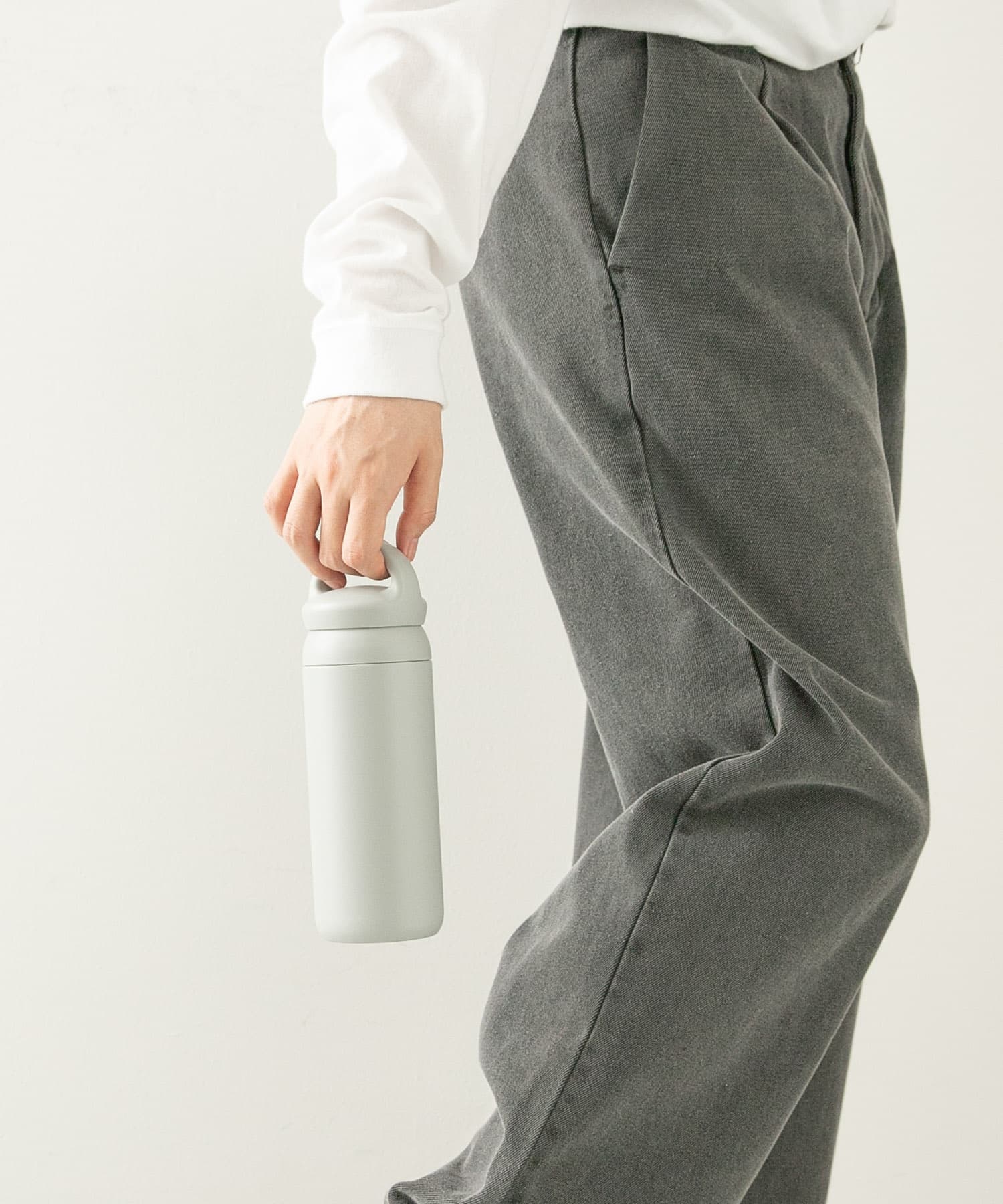 『別注』KINTO×DOORS LIVING PRODUCTS　デイオフタンブラー 500ml fog gray -
