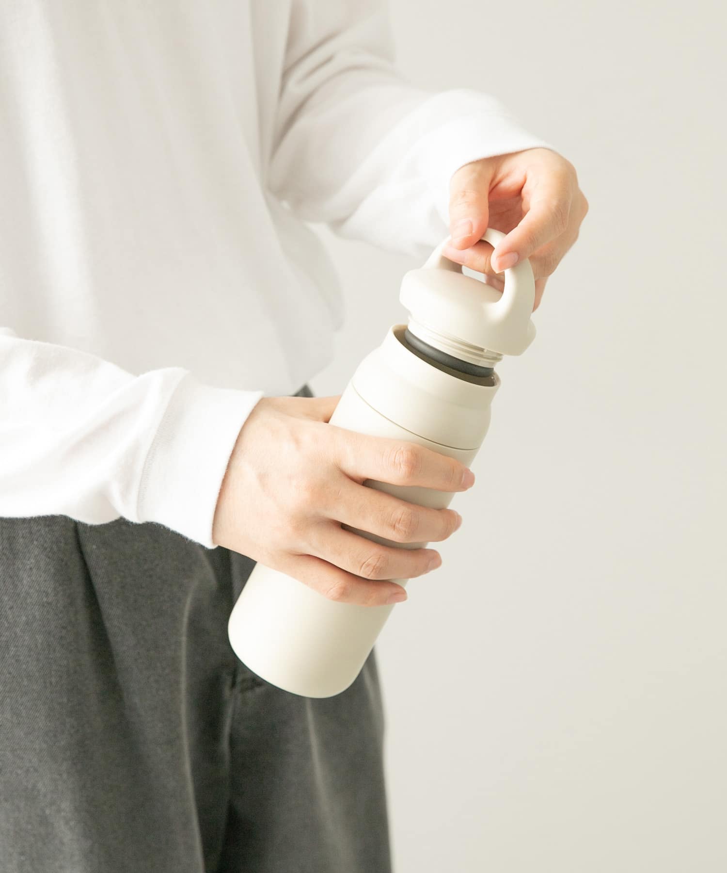 『別注』KINTO×DOORS LIVING PRODUCTS　デイオフタンブラー 500ml sand beige -