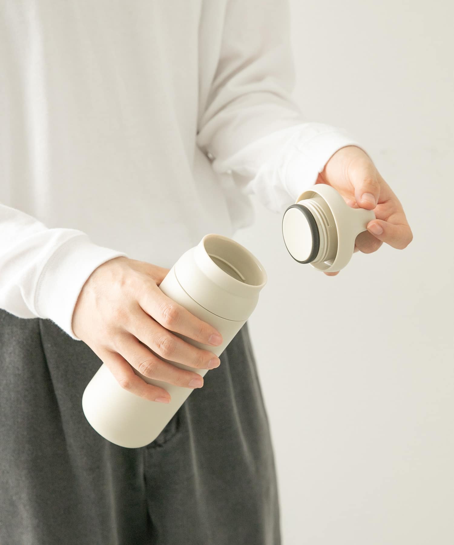 『別注』KINTO×DOORS LIVING PRODUCTS　デイオフタンブラー 500ml sand beige -