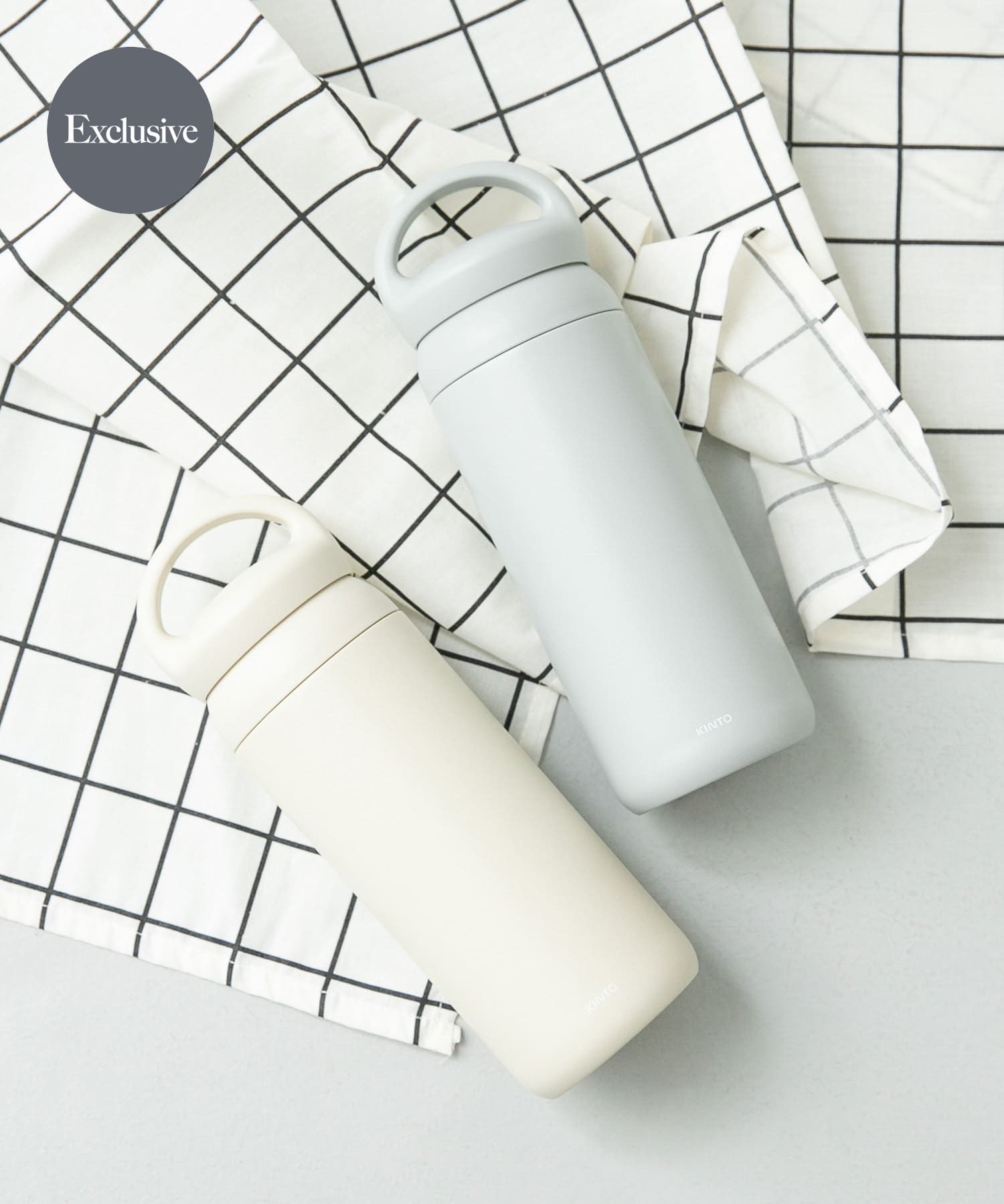『別注』KINTO×DOORS LIVING PRODUCTS　デイオフタンブラー 500ml sand beige -