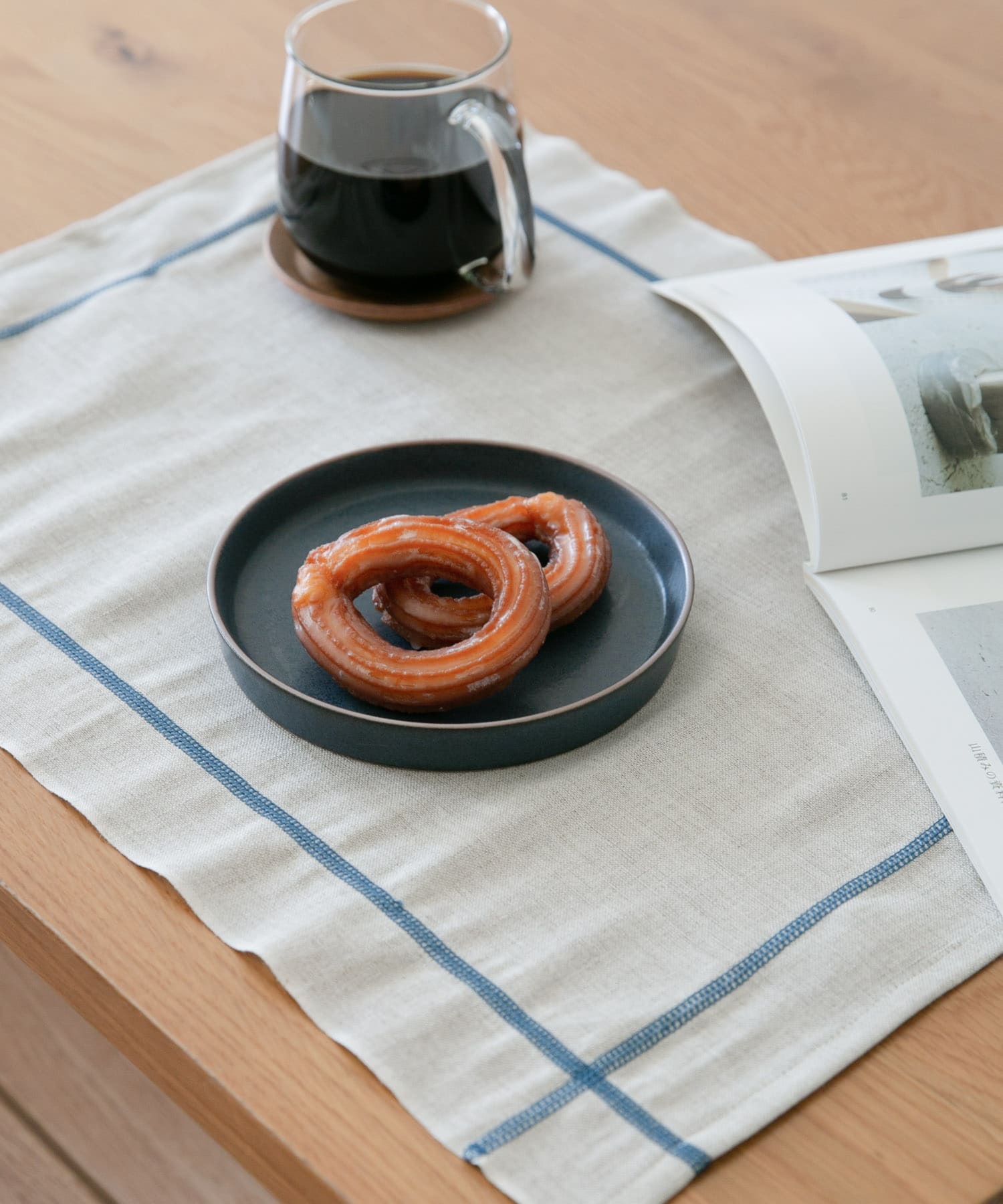 DOORS LIVING PRODUCTS　comfy プレート15cm ネイビー -