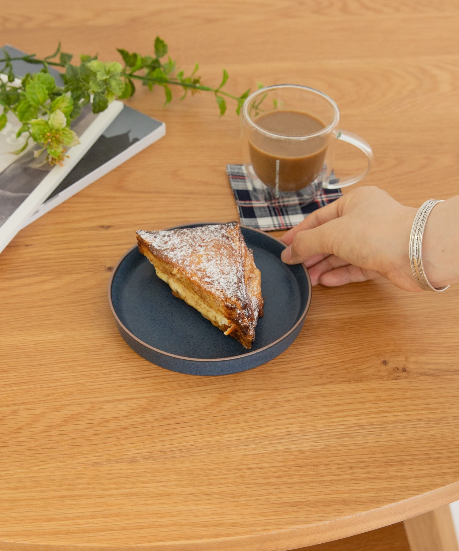 DOORS LIVING PRODUCTS　comfy プレート15cm ネイビー -