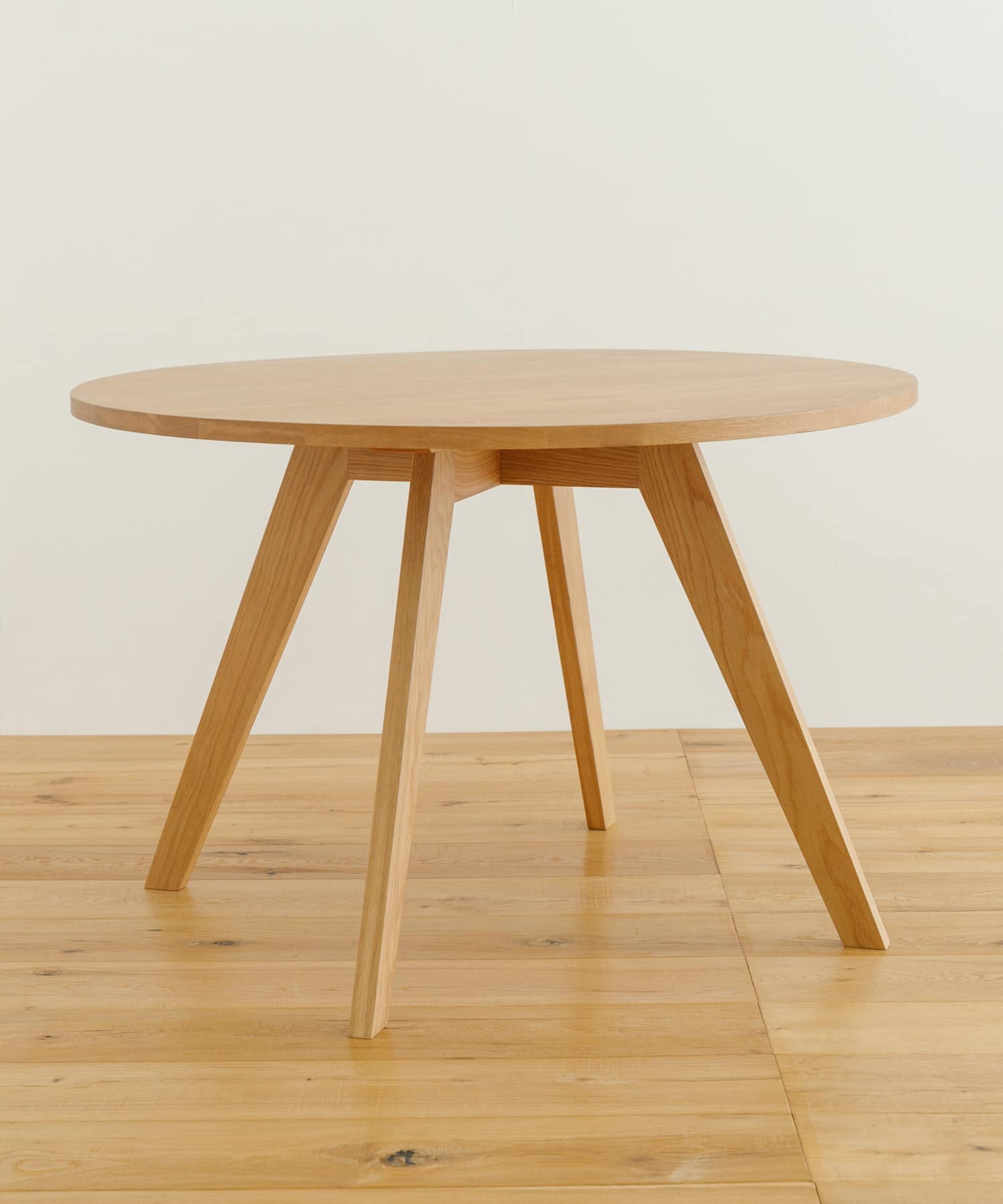 BOTHY 1100(DINING ROUND TABLE) オーク無垢材 110