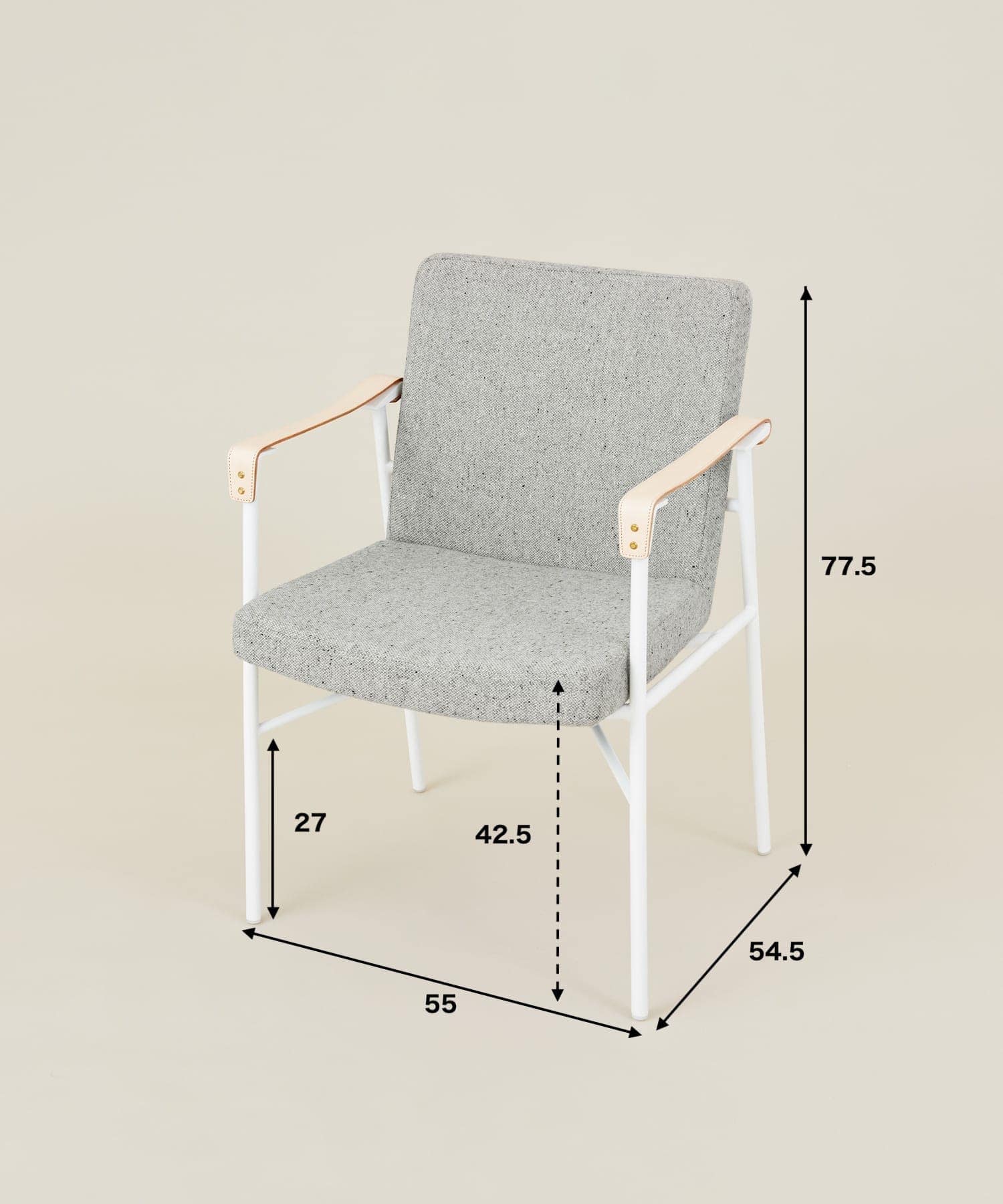 Luonka DOORS×SYOTYL　STRAP CHAIR ホワイト one