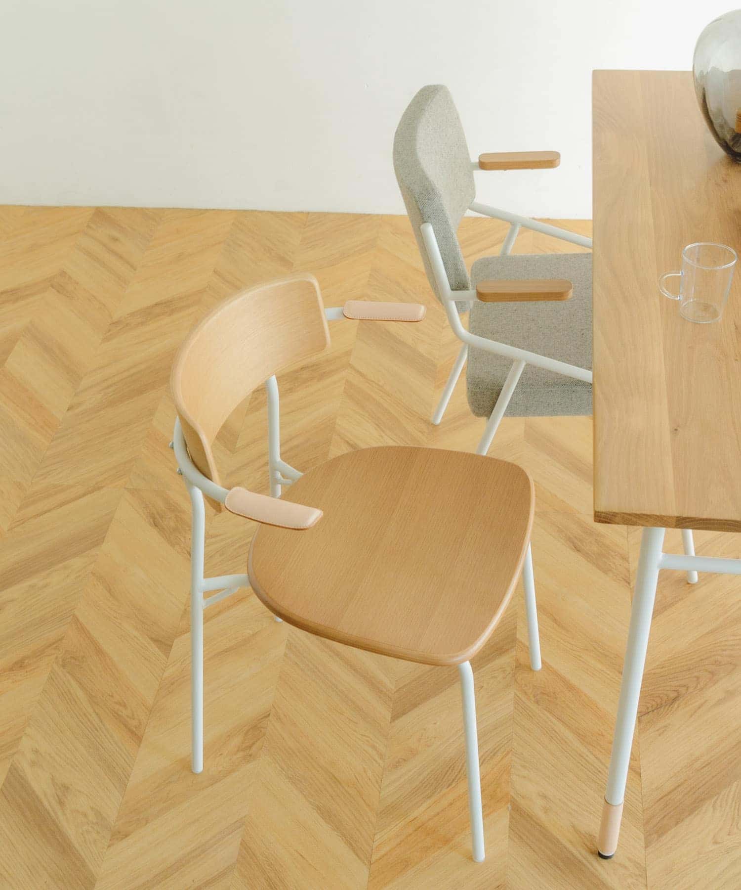Luonka DOORS×SYOTYL　PLYWOOD CHAIR ホワイト one
