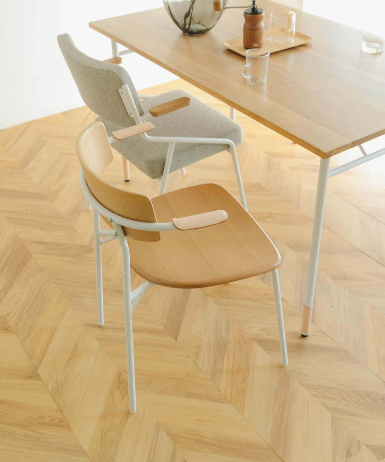Luonka DOORS×SYOTYL　PLYWOOD CHAIR ホワイト one
