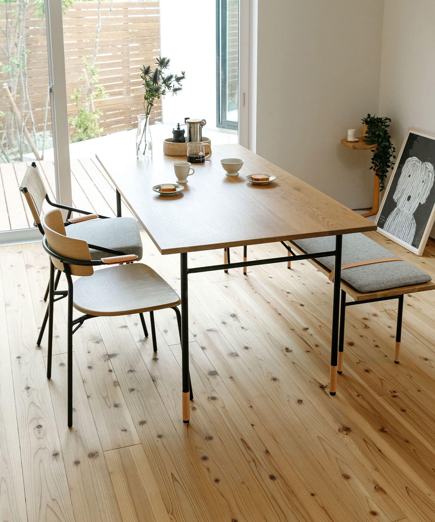 Luonka DOORS×SYOTYL　PLYWOOD CHAIR ブラック one