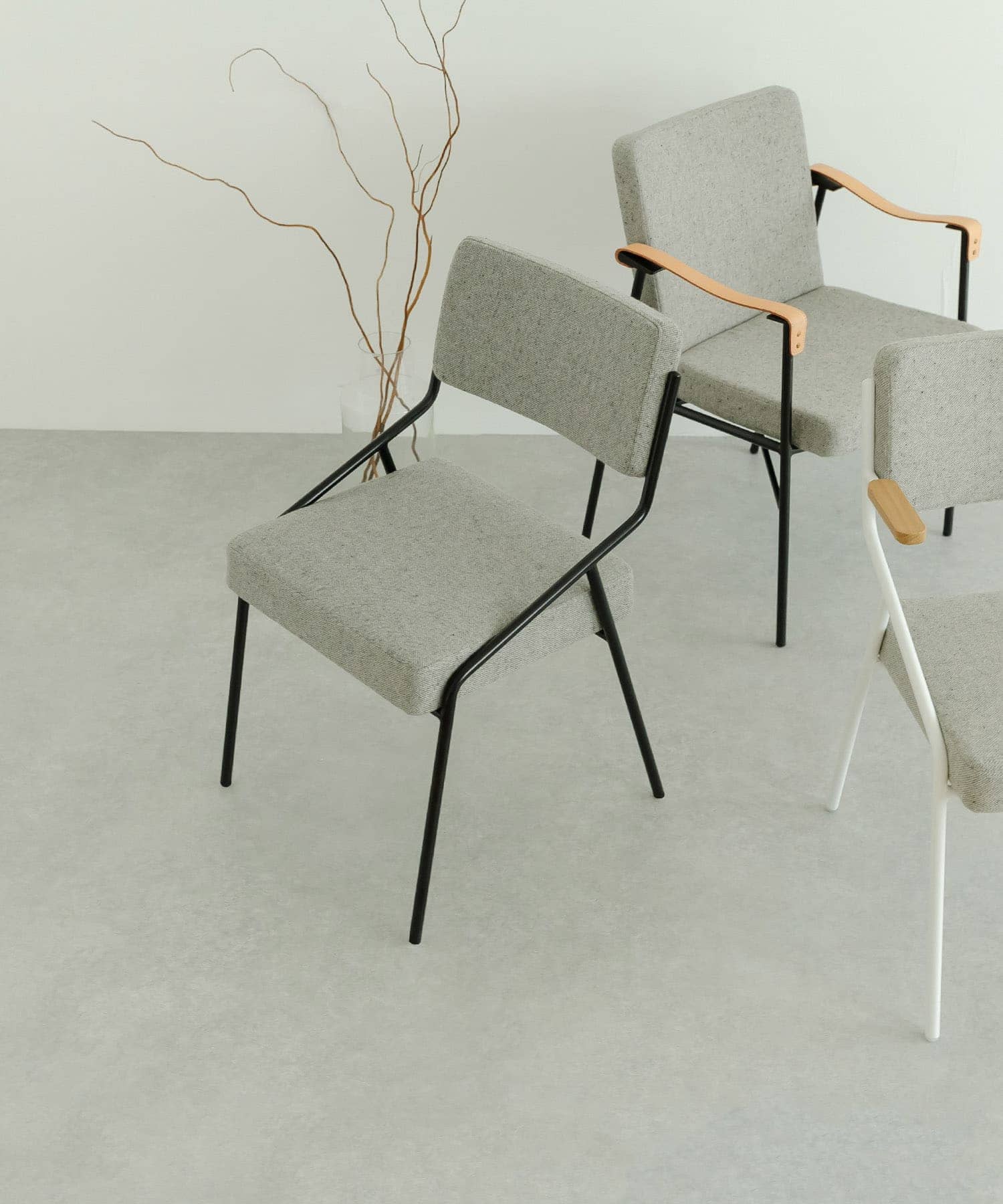 Luonka DOORS×SYOTYL ST CHAIR FAB(one ホワイト): 家具｜URBAN