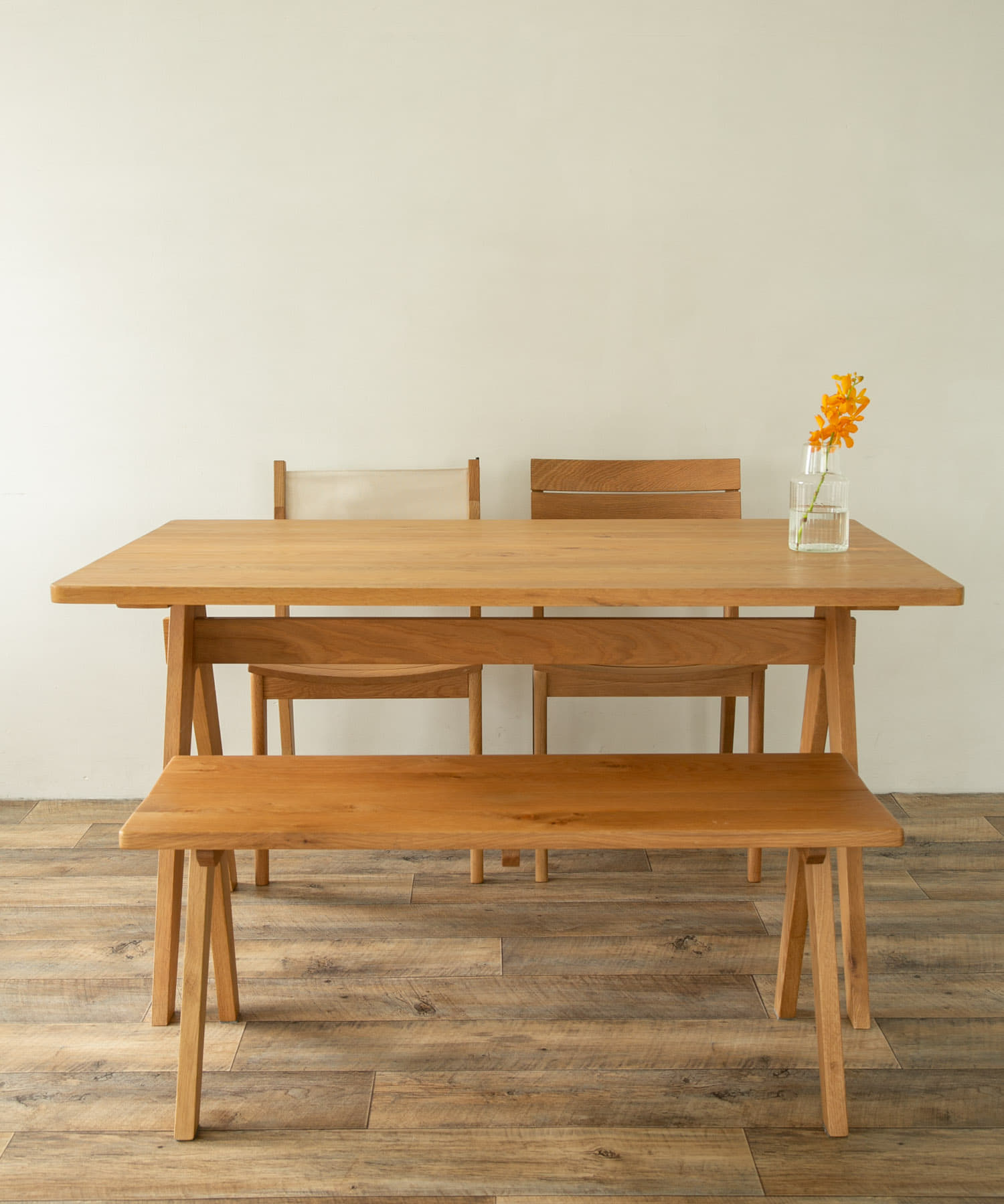 BOTHY 1350 (DINING TABLE) オーク無垢材 135