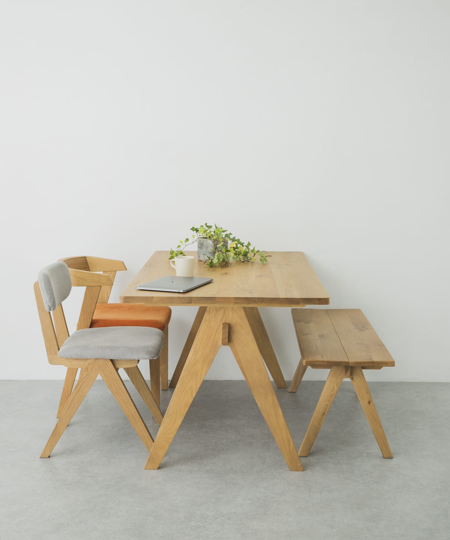 BOTHY 1500 (DINING TABLE) オーク無垢材 150