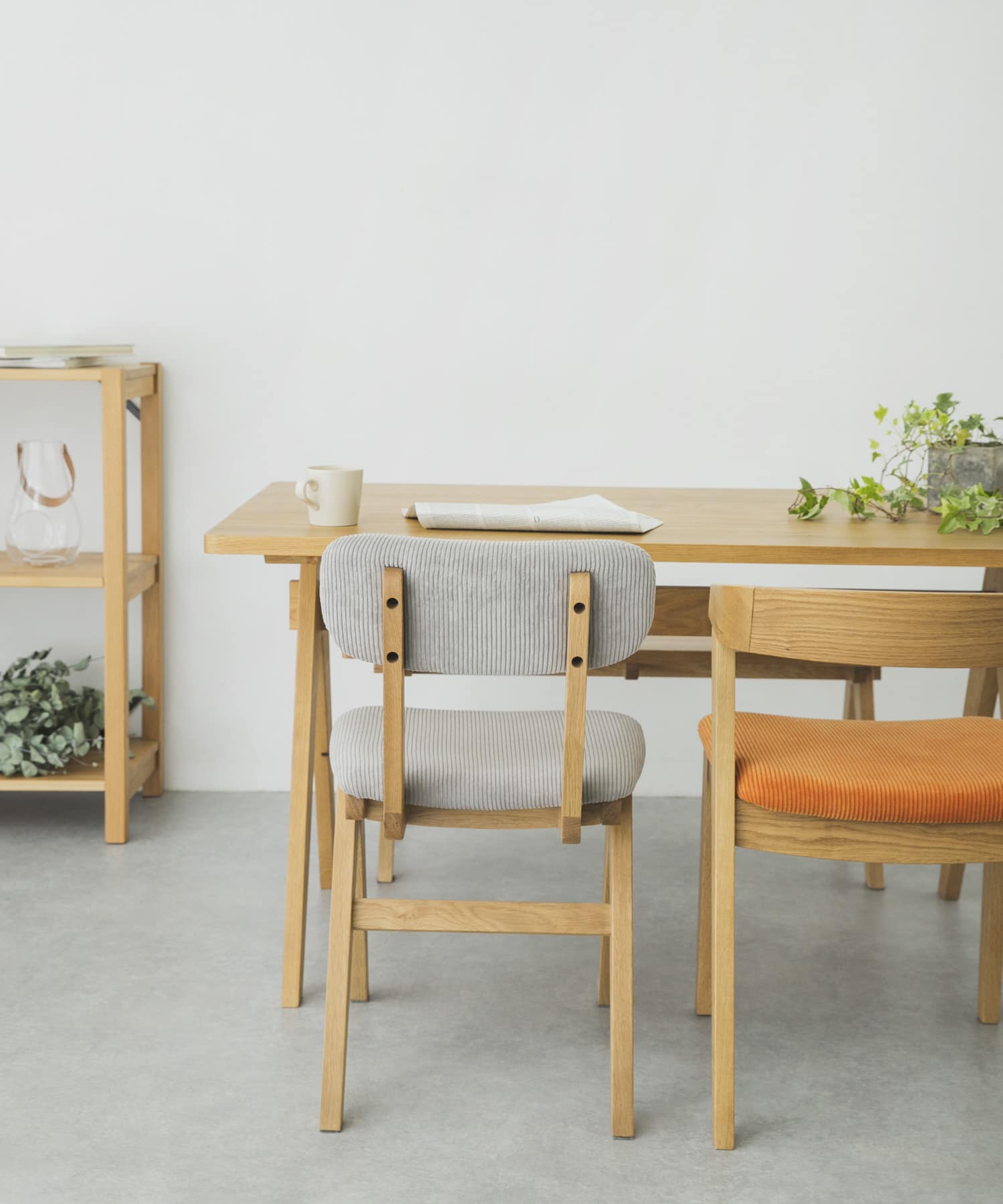 BOTHY 1500 (DINING TABLE) オーク無垢材 150