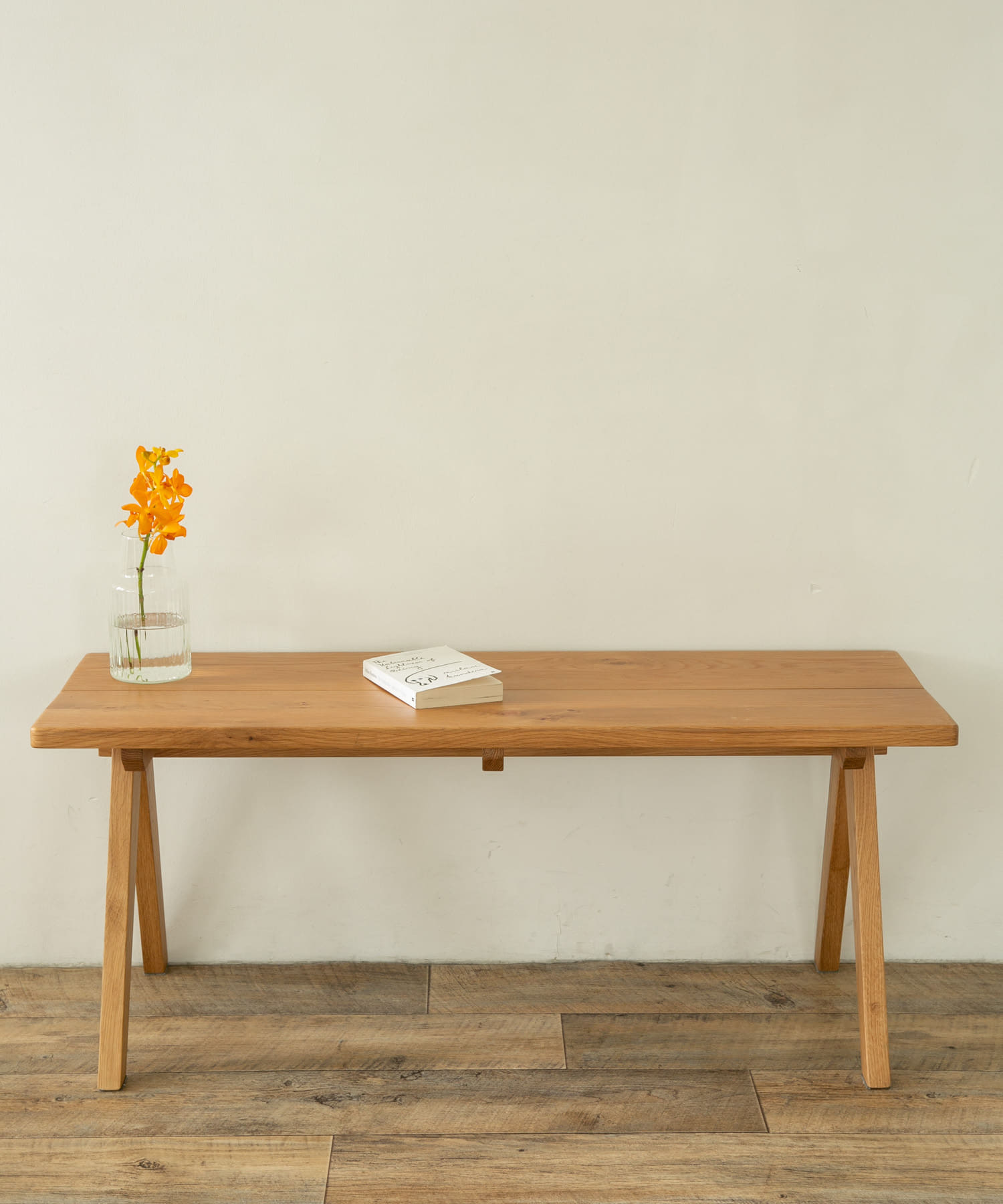 BOTHY (BENCH) オーク無垢材 one