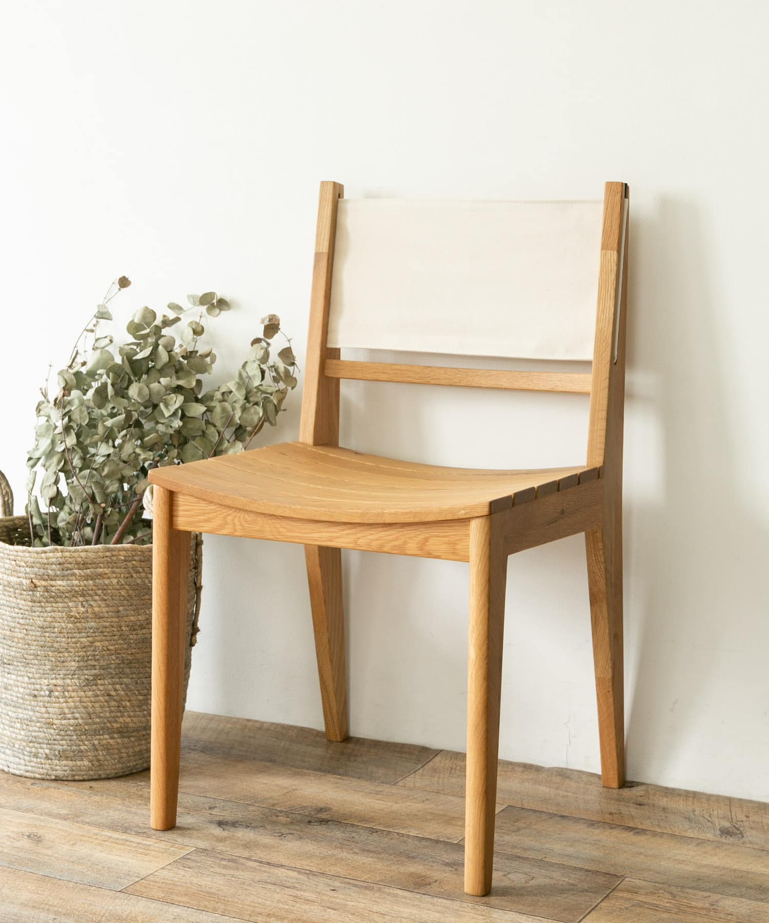 BOTHY　Cloth Chair オーク無垢材 one