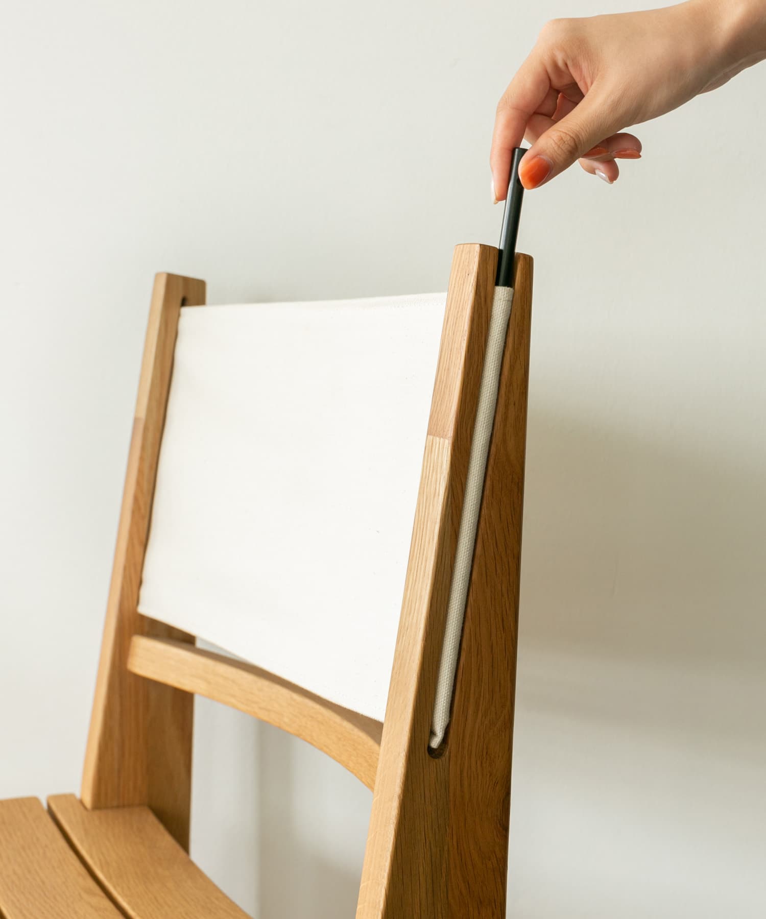 BOTHY　Cloth Chair オーク無垢材 one