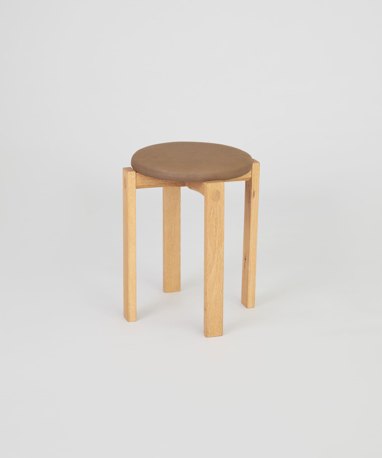 DOORS LIVING PRODUCTS　Round Stool S.Brown8 one