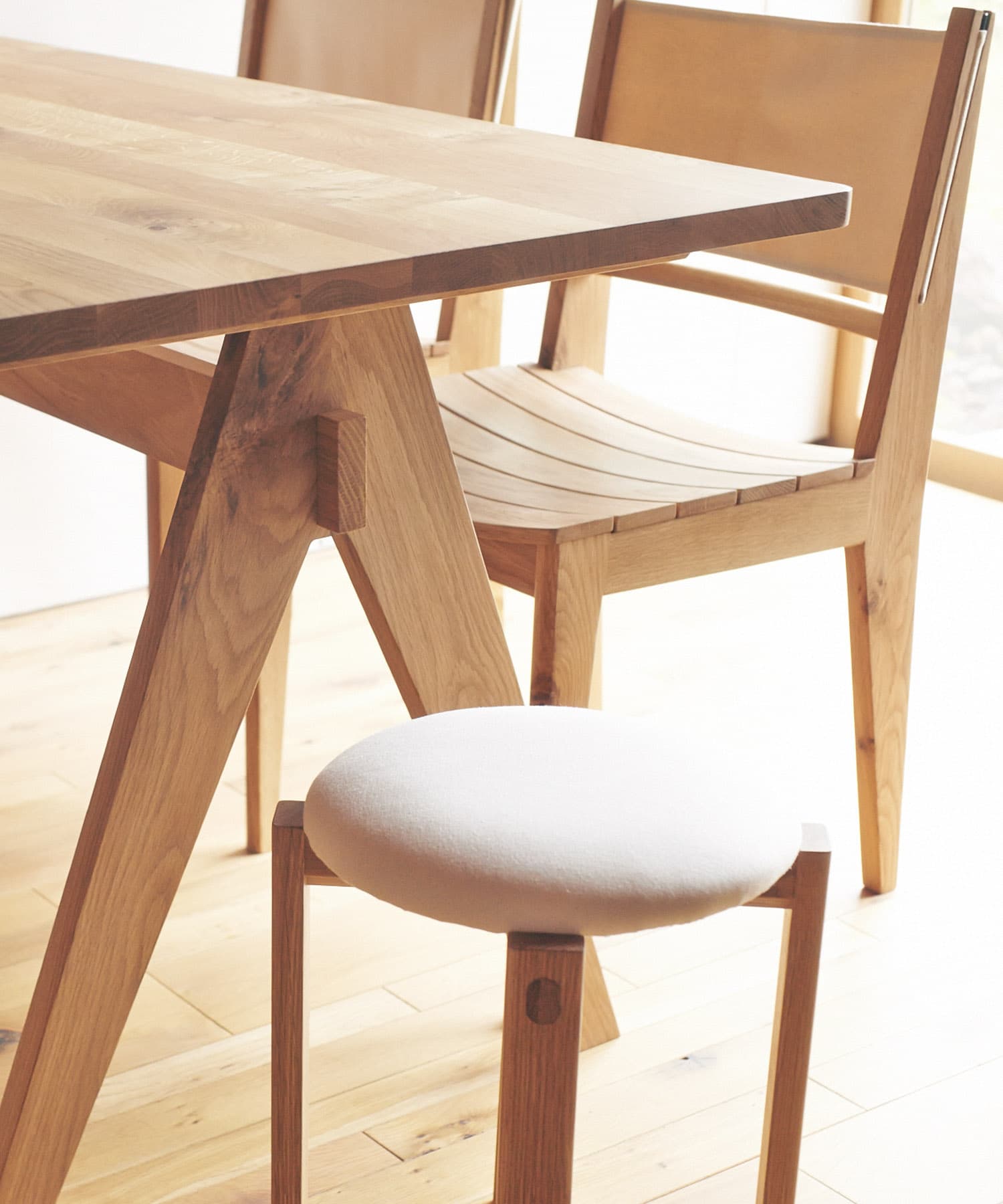 DOORS LIVING PRODUCTSのBothyには北米産のホワイトオ