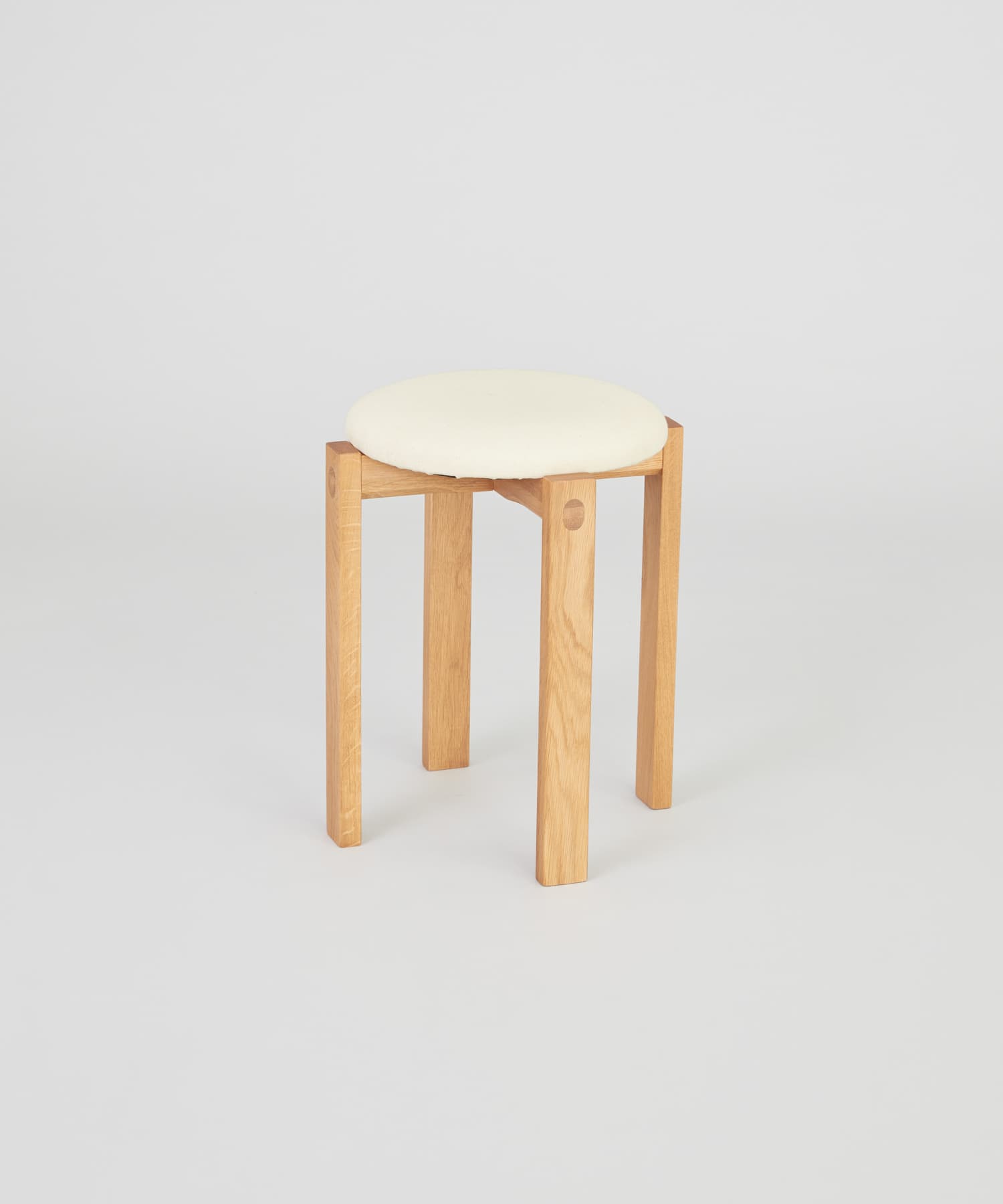DOORS LIVING PRODUCTS　Round Stool Natural8 one