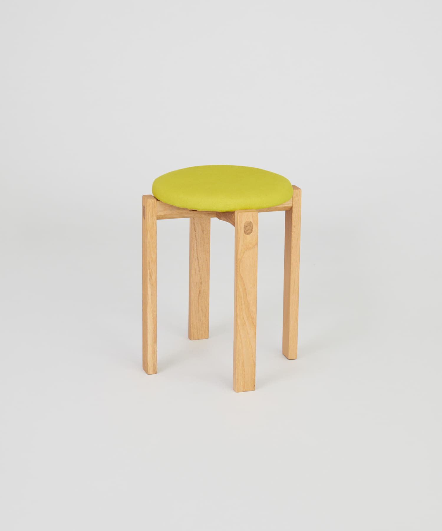 DOORS LIVING PRODUCTS　Round Stool H.Green8 one