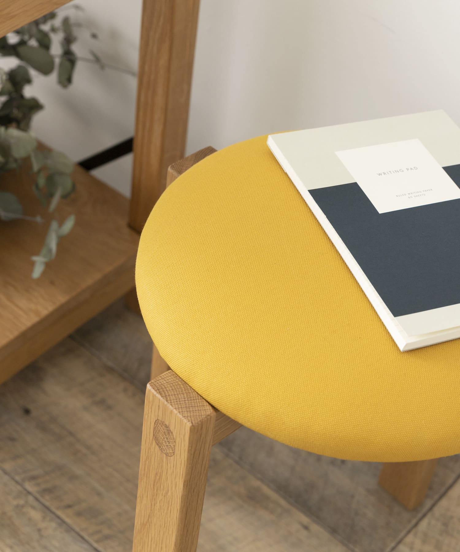 DOORS LIVING PRODUCTS　Round Stool Mustard8 one