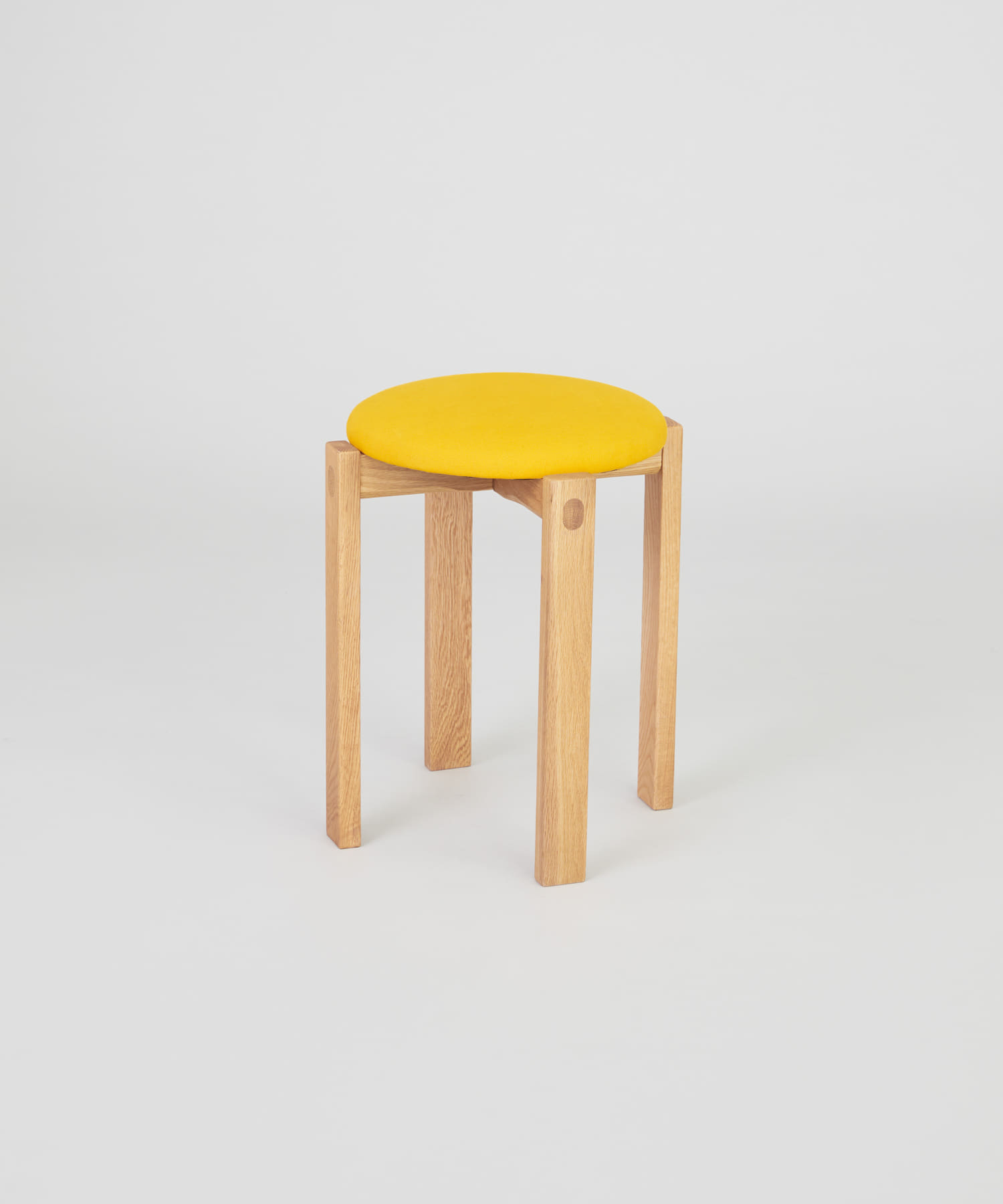 DOORS LIVING PRODUCTS　Round Stool Mustard8 one