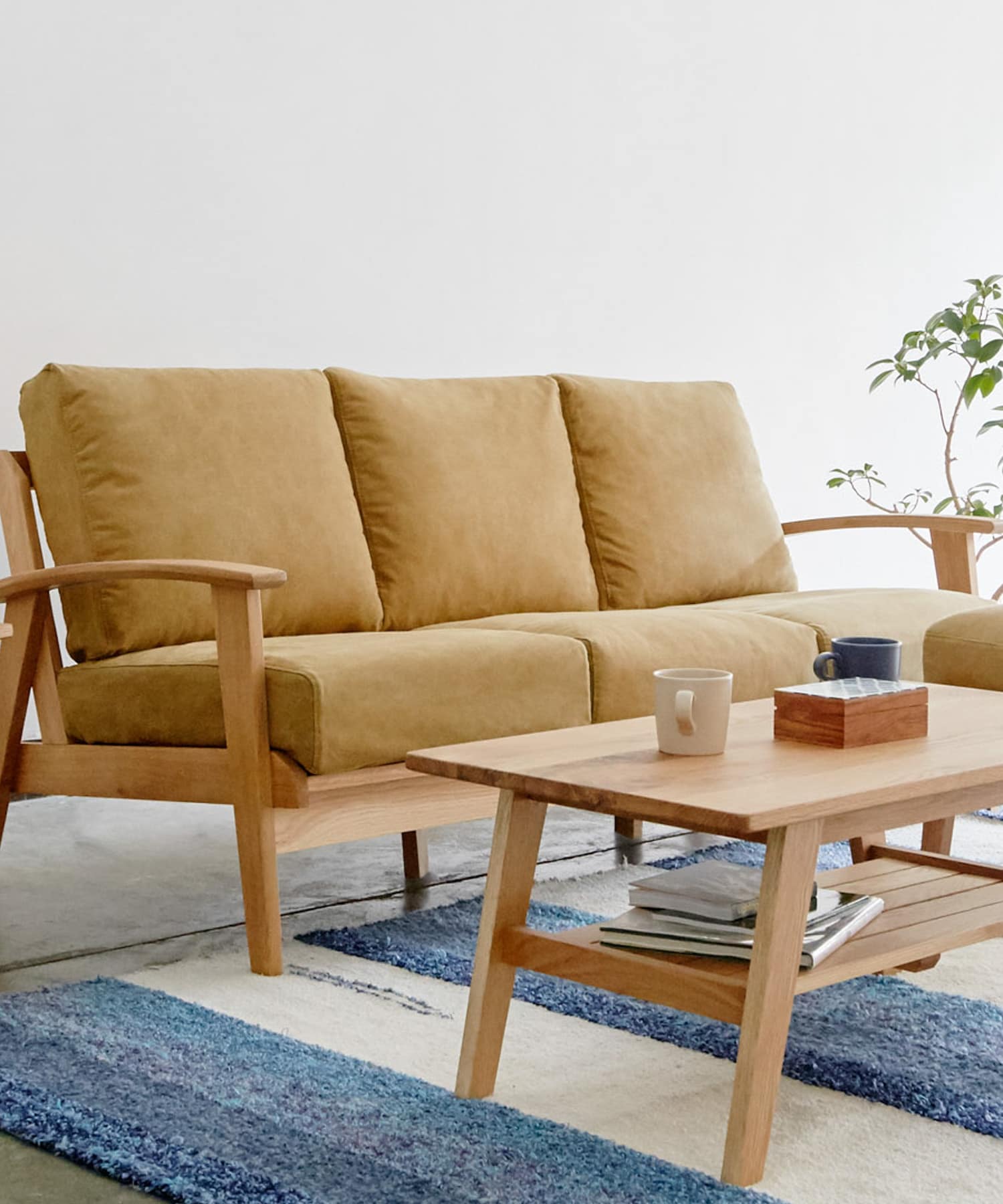BOTHY Sofa Canvas Cushion 1set Khaki9 one