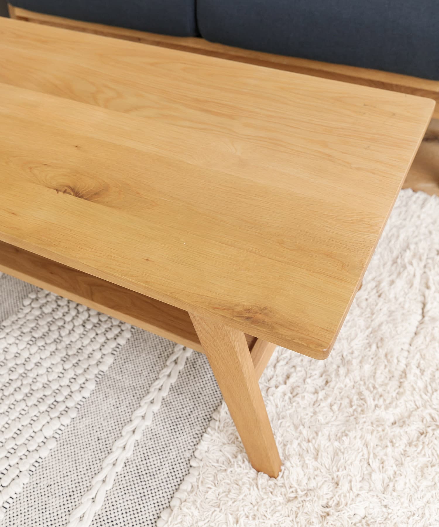 BOTHY　Low Table 900 オーク無垢材 one