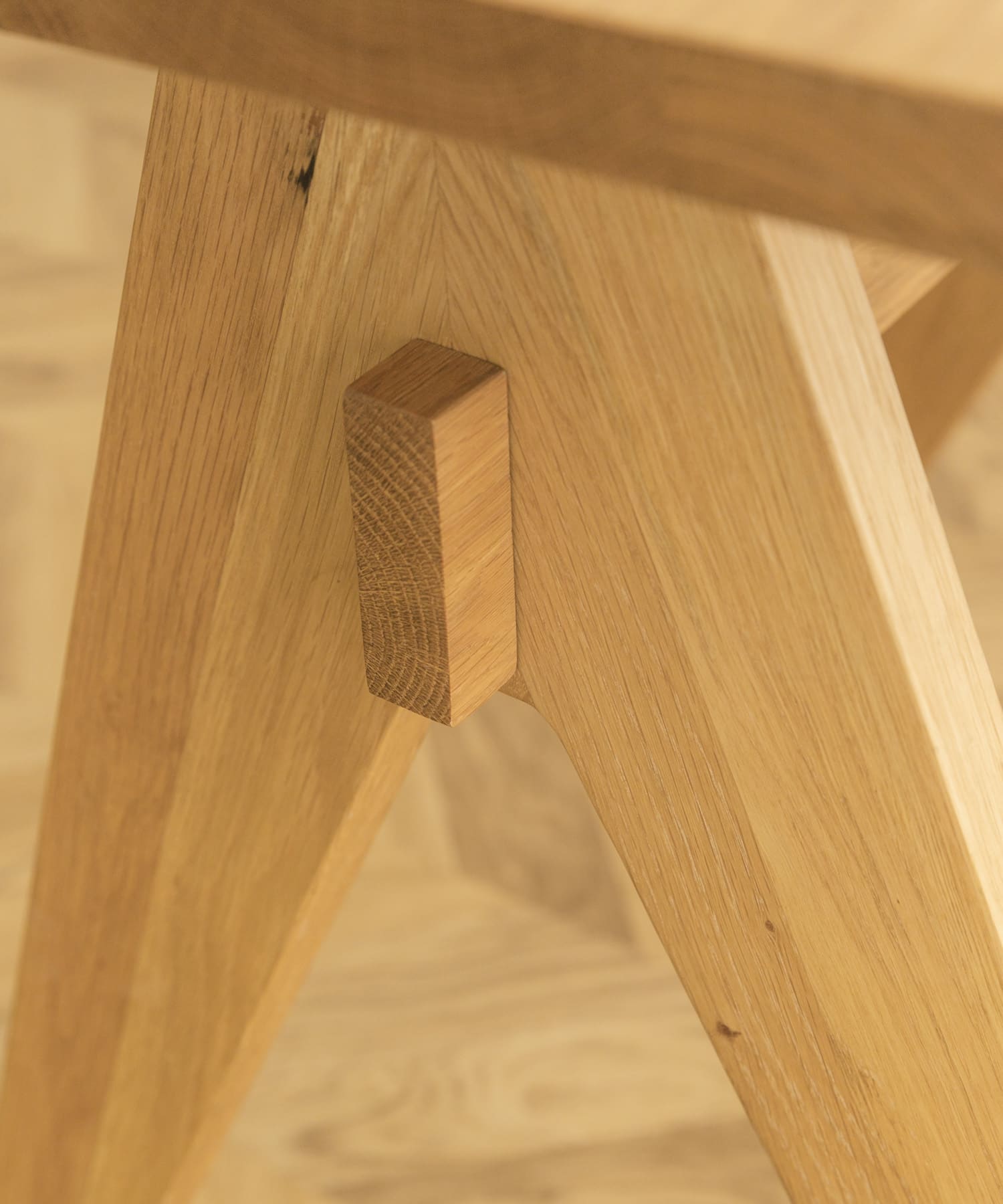 BOTHY 800 (DINING TABLE) オーク無垢材 800