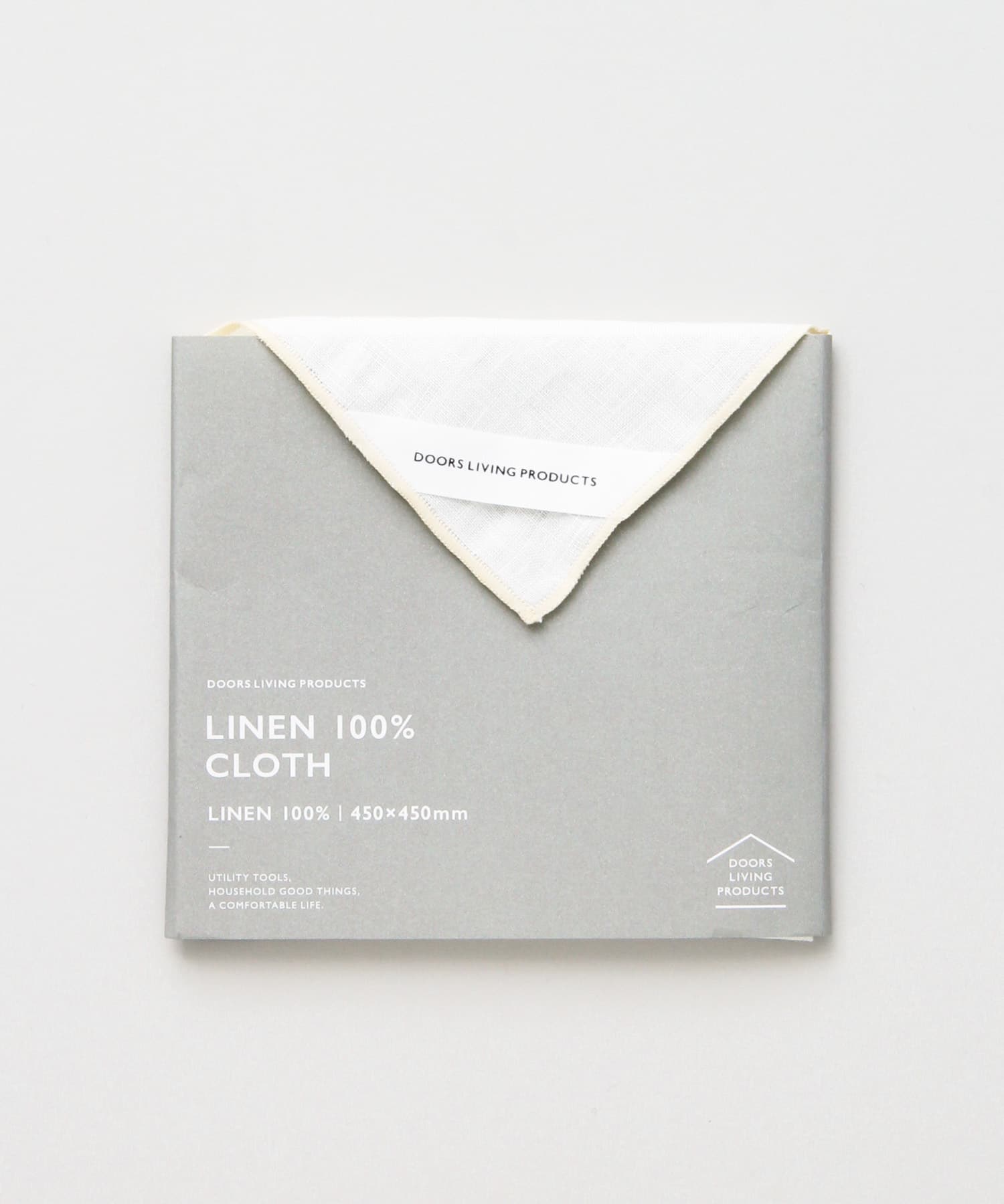 DOORS LIVING PRODUCTS　リネン100%クロス ホワイト one
