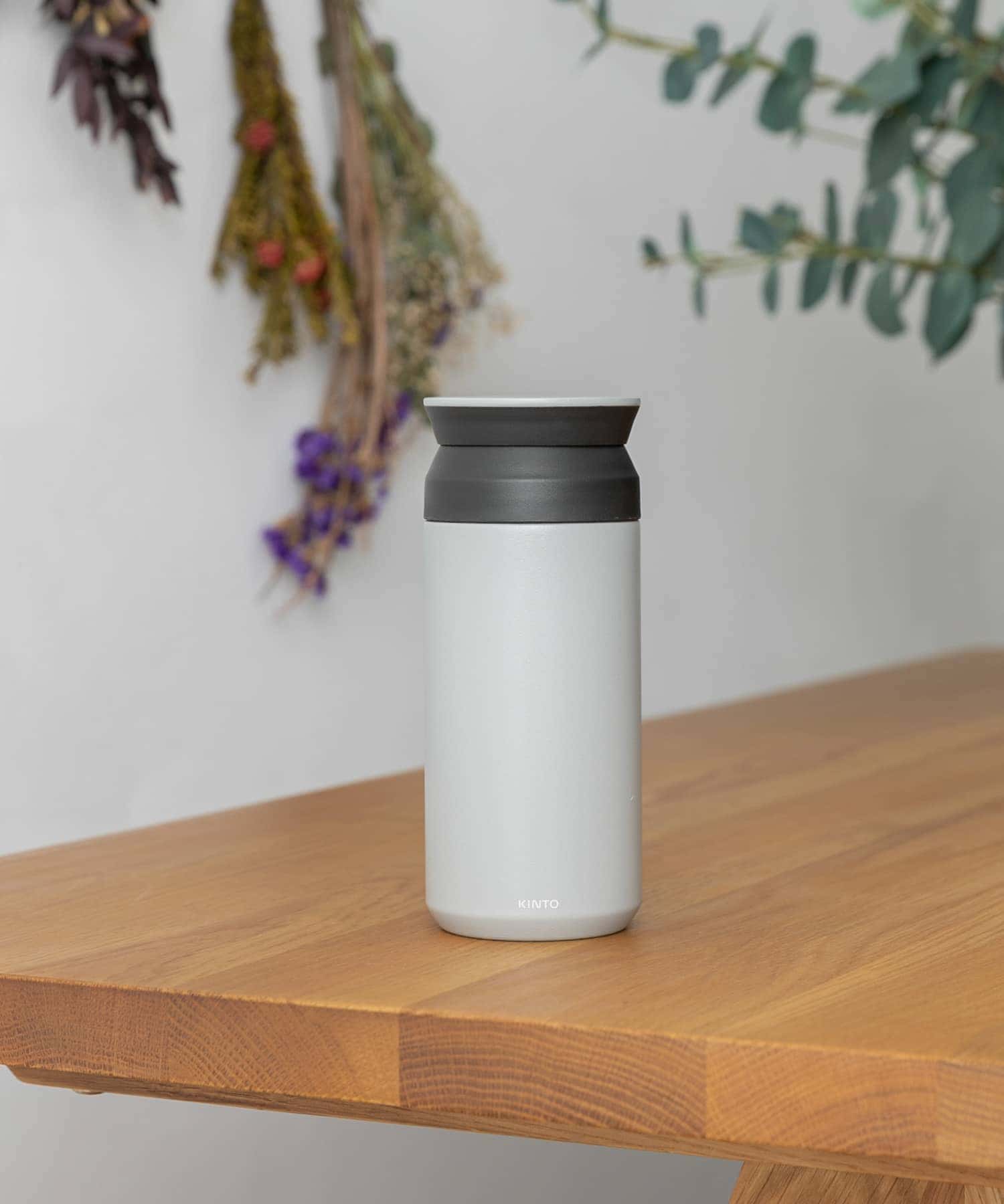 KINTO×DOORS LIVING PRODUCTS　別注 トラベルタンブラー 350ml fog gray -
